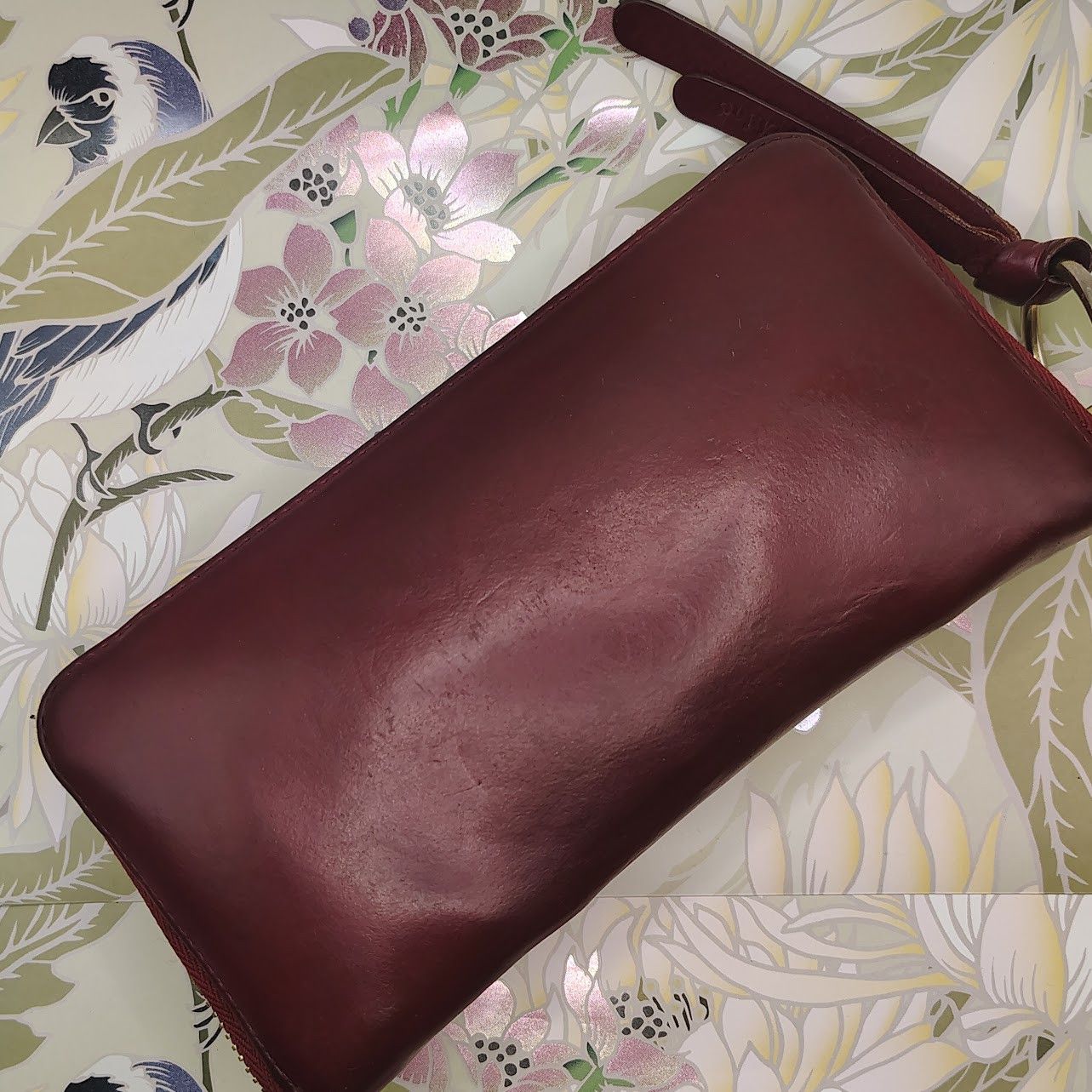 See by Chloe See by Chloe burgundy leather zip-around continental wallet Size ONE SIZE - 2 Thumbnail