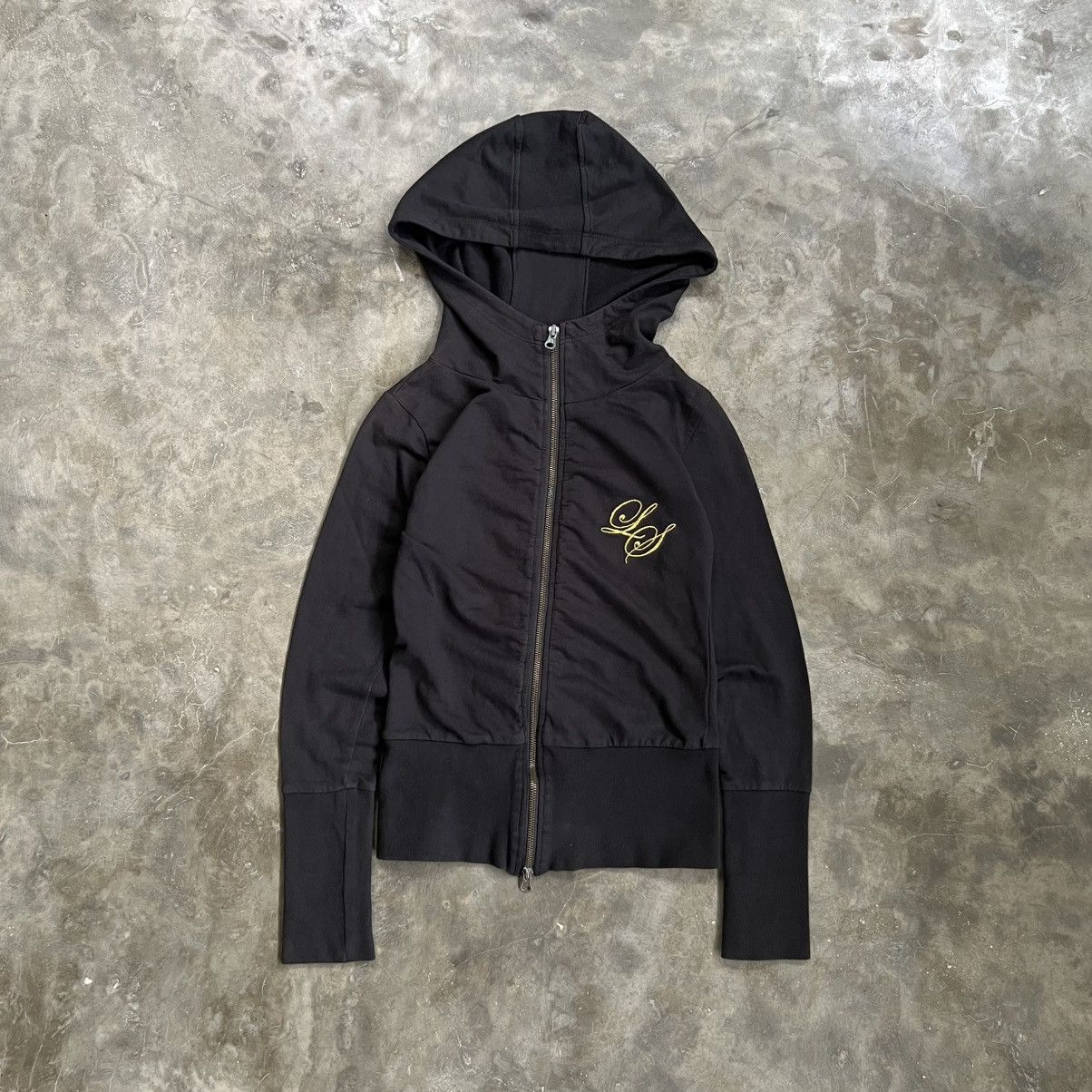 Lip Service 2000’s Lip Service LS Embroidery Zip Hoodie Size US XS / EU 42 / 0 - 1 Thumbnail