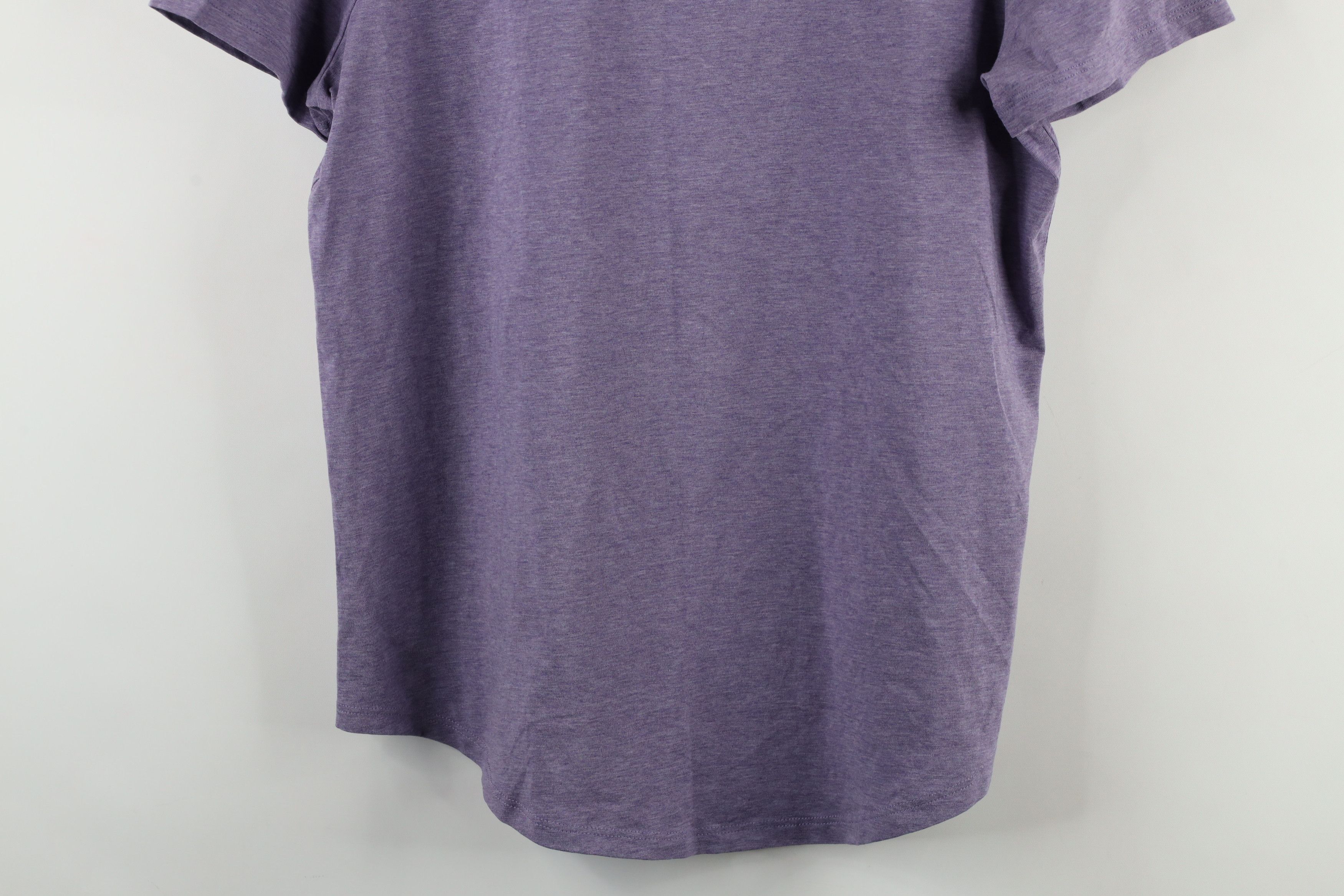 Lululemon × Vintage Lululemon Yoga Blank Short Sleeve T-Shirt Heather Purple Size M / US 6-8 / IT 42-44 - 3 Thumbnail
