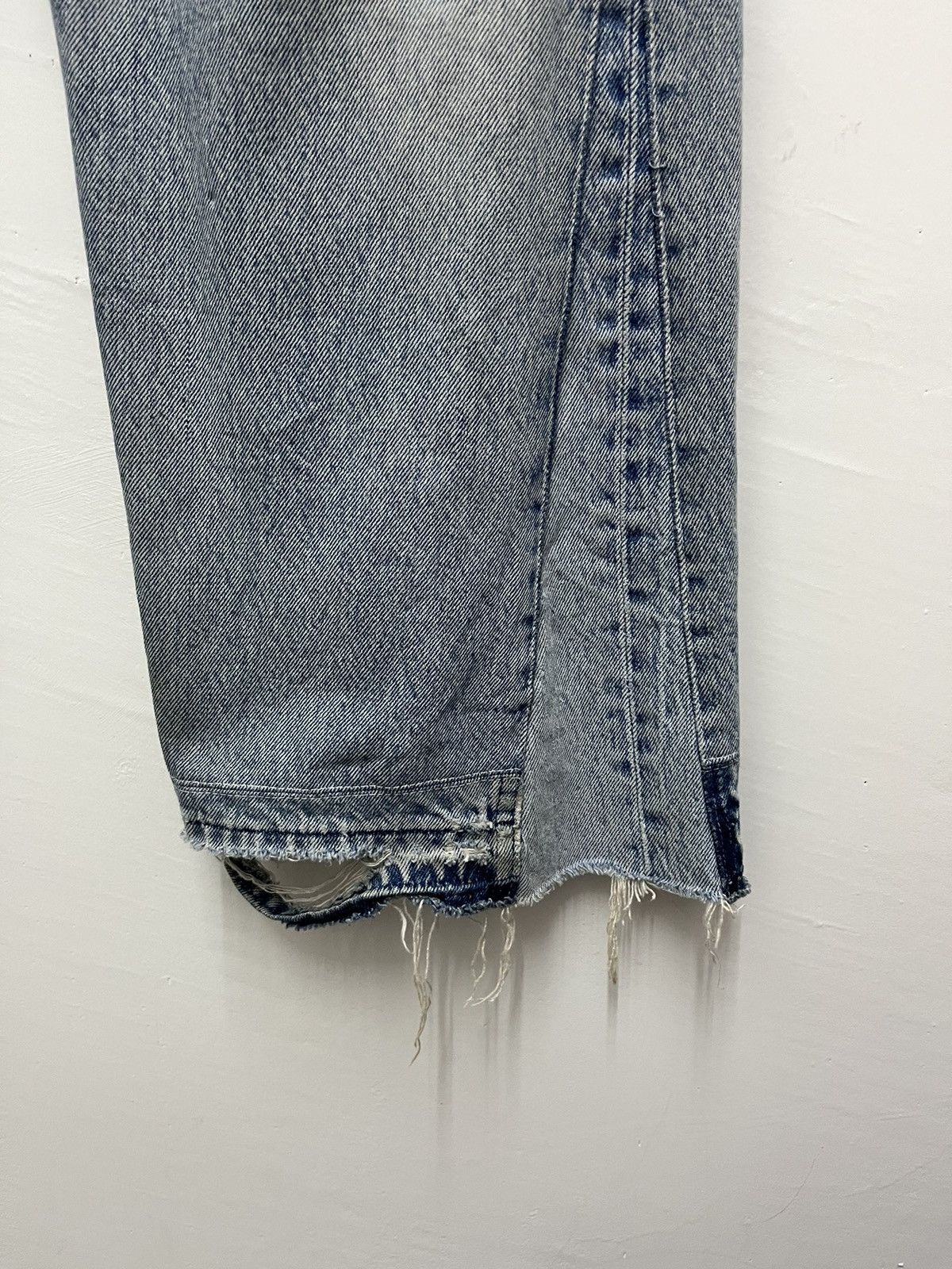 Japanese Brand Distressed Weyep By Yuya Moribe Rebuild Denim Size US 34 / EU 50 - 6 Thumbnail