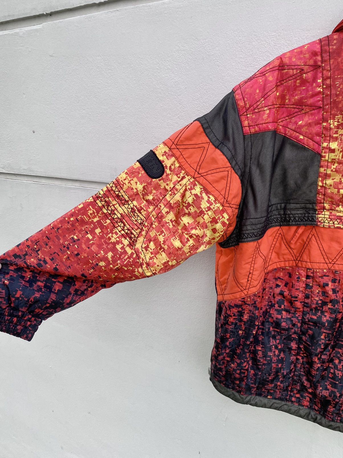 Salomon × Vintage Vintage Salomon Bomber Fire Jacket Size US L / EU 52-54 / 3 - 10 Thumbnail