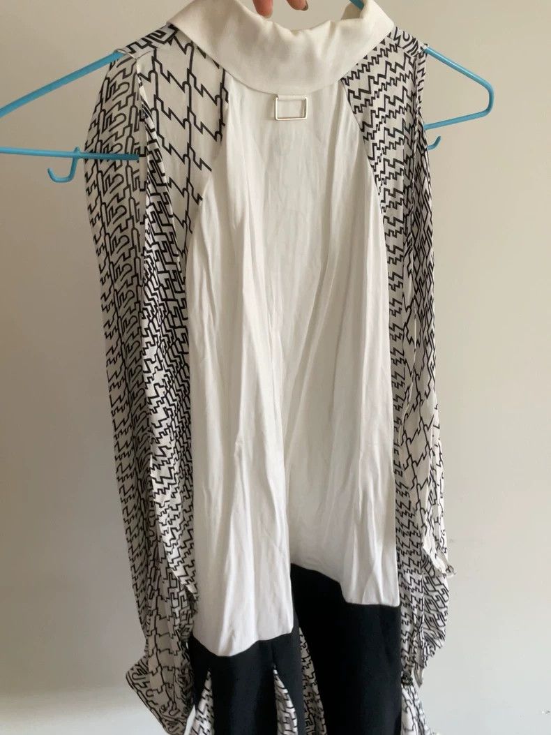 Kenzo KENZO Dress with exposed shoulders and silk pleats Size XS / US 0-2 / IT 36-38 - 4 Thumbnail