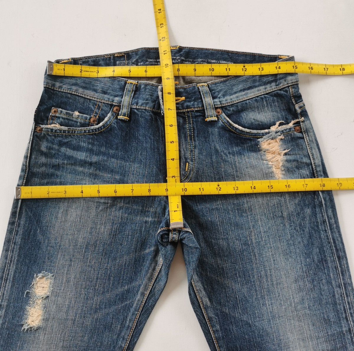 Edwin Edwin 503 13oz Bootcut Jeans Size 30" / US 8 / IT 44 - 10 Thumbnail