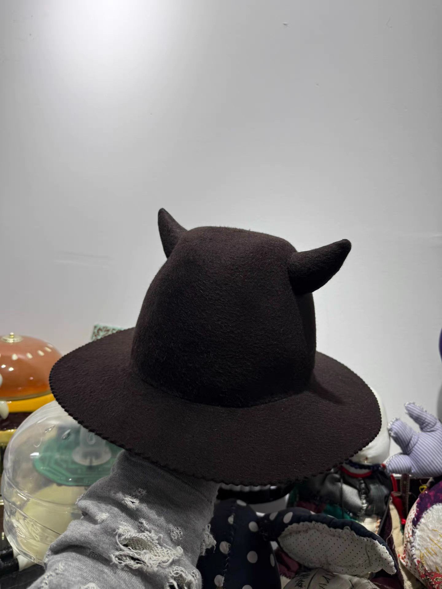 Undercover UNDERCOVER Horned Bowler Hat K20 Size ONE SIZE - 1 Thumbnail