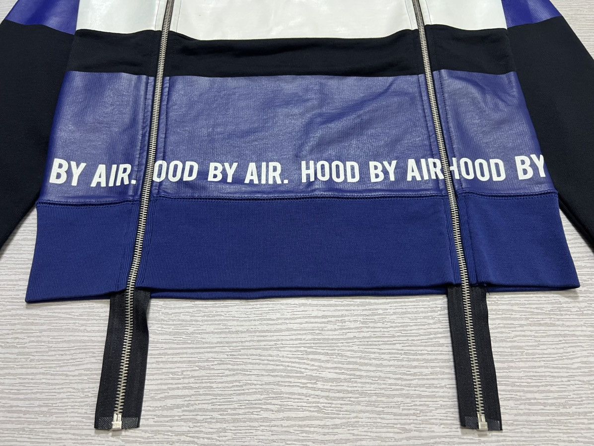 Hood By Air Hood by Air - Color Block Pattern Crewneck Double Zip Hoodie Size US XS / EU 42 / 0 - 10 Thumbnail
