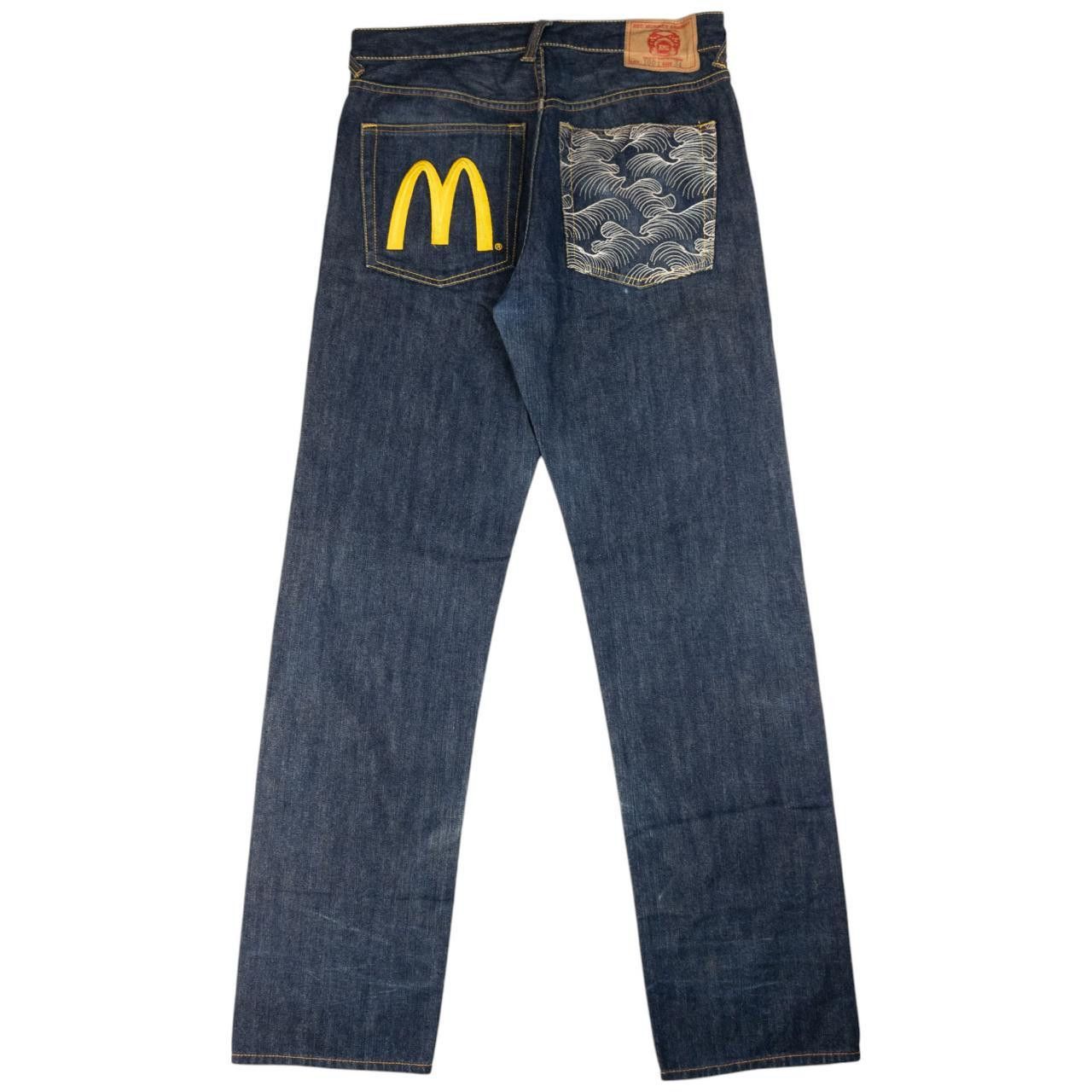 RMC Jeans Vintage Red Monkey Company X Mcdonalds Denim Jeans Size W34 Size US 34 / EU 50 - 2 Thumbnail
