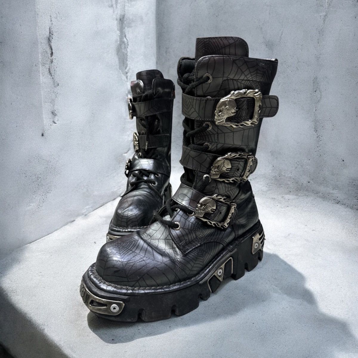 NEW ROCK Jaded London ブーツ Shop Mustang Reactor Boots | Jaded London | Clothing