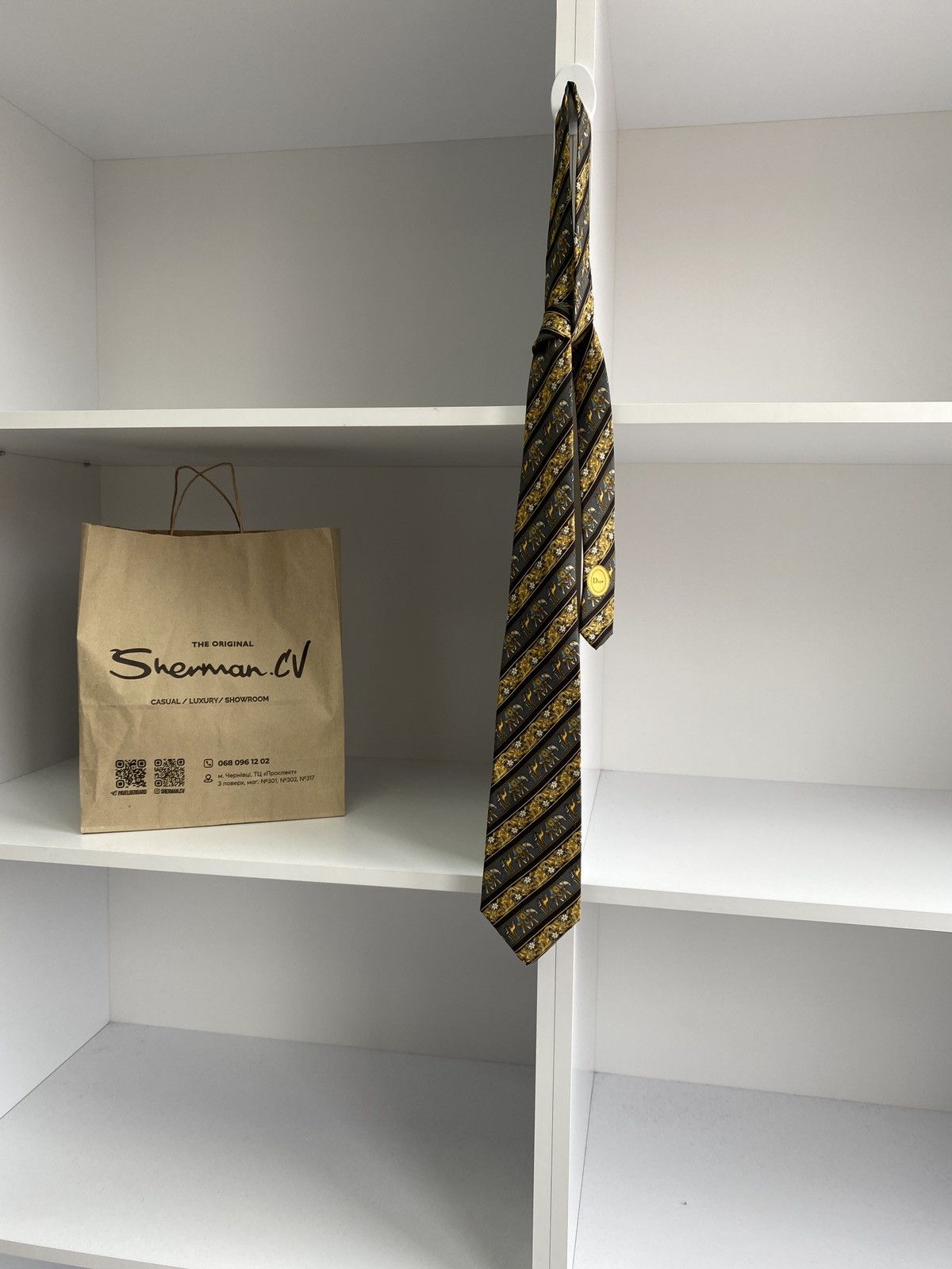 Christian Dior Monsieur × Vintage Vintage Christian Dior Tie Size ONE SIZE - 3 Thumbnail