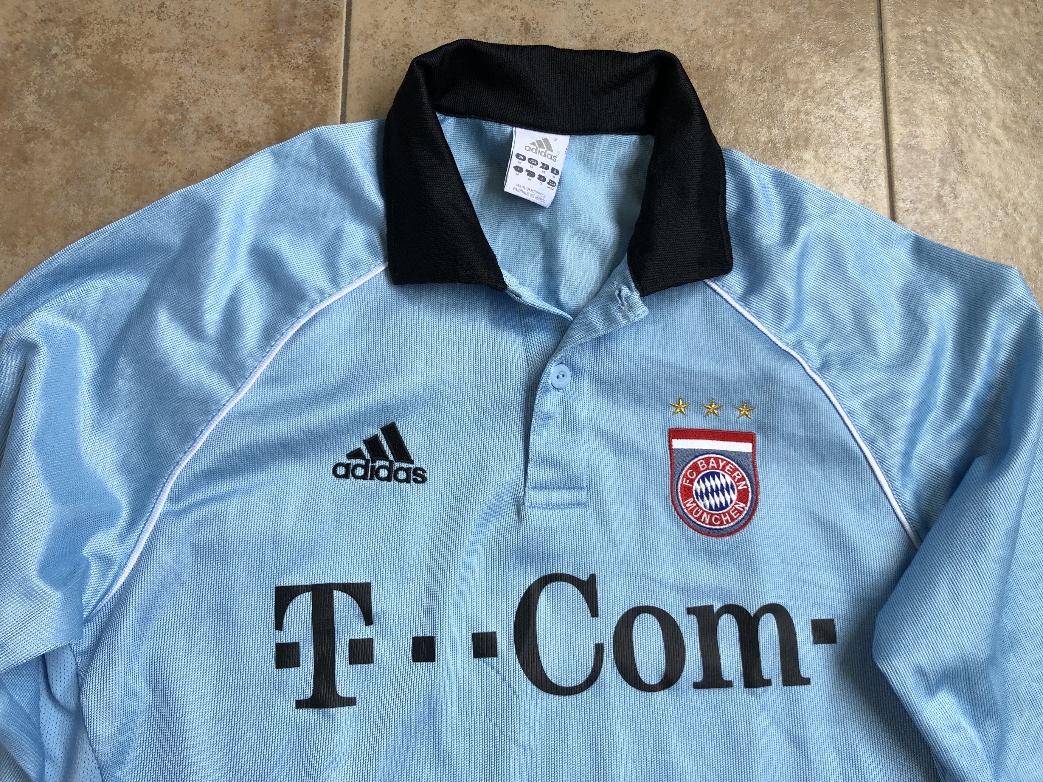 Adidas Bayern Munich Goalkeeper Football Shirt 2005-2006 Size M Size US M / EU 48-50 / 2 - 4 Thumbnail