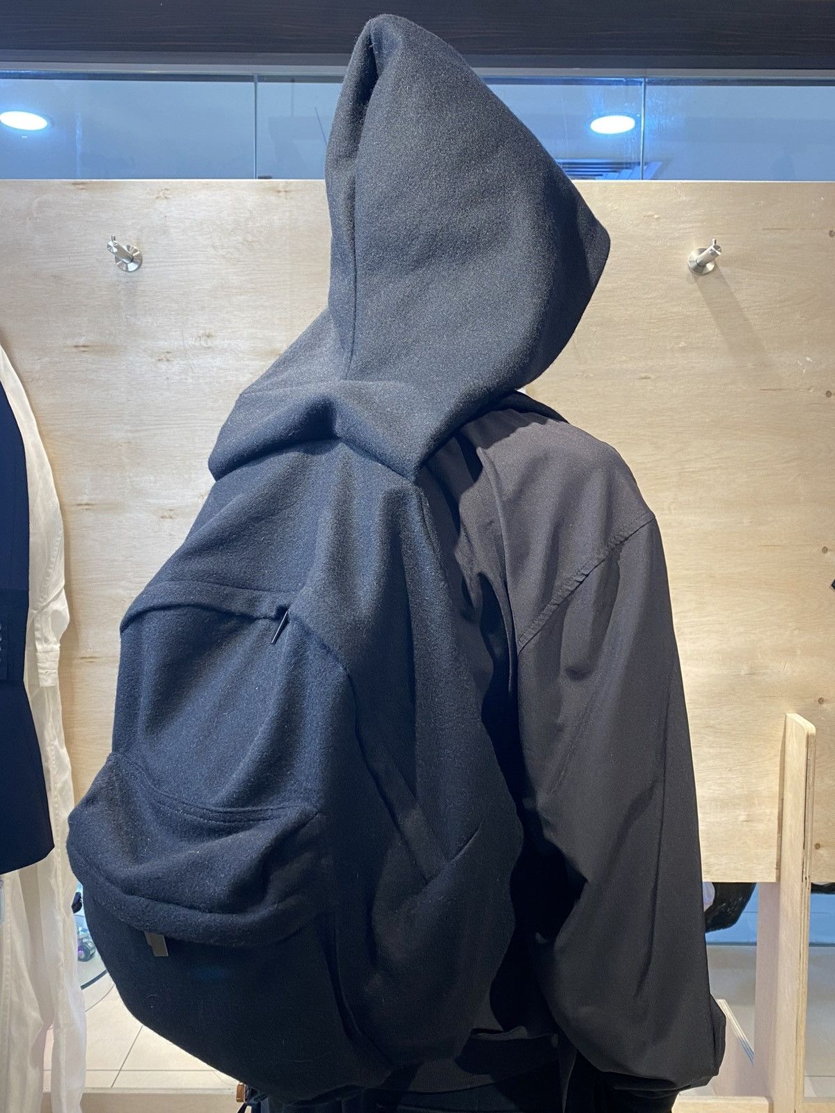 Yohji Yamamoto Yohji Yamamoto Hoodie Backpack Size ONE SIZE - 1 Thumbnail