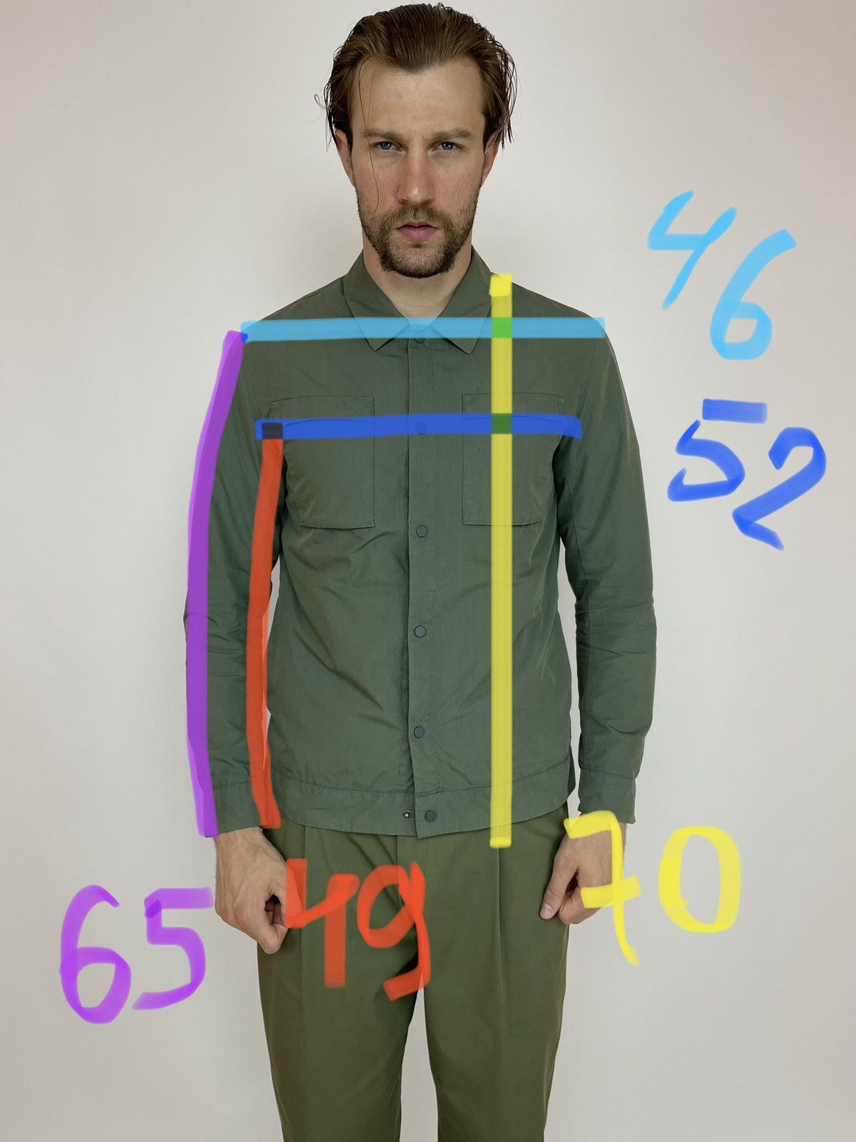 Selected Homme SELECTED HOMME SLHICON Shirt JKT Military Overshirt Mens Size US M / EU 48-50 / 2 - 19 Thumbnail