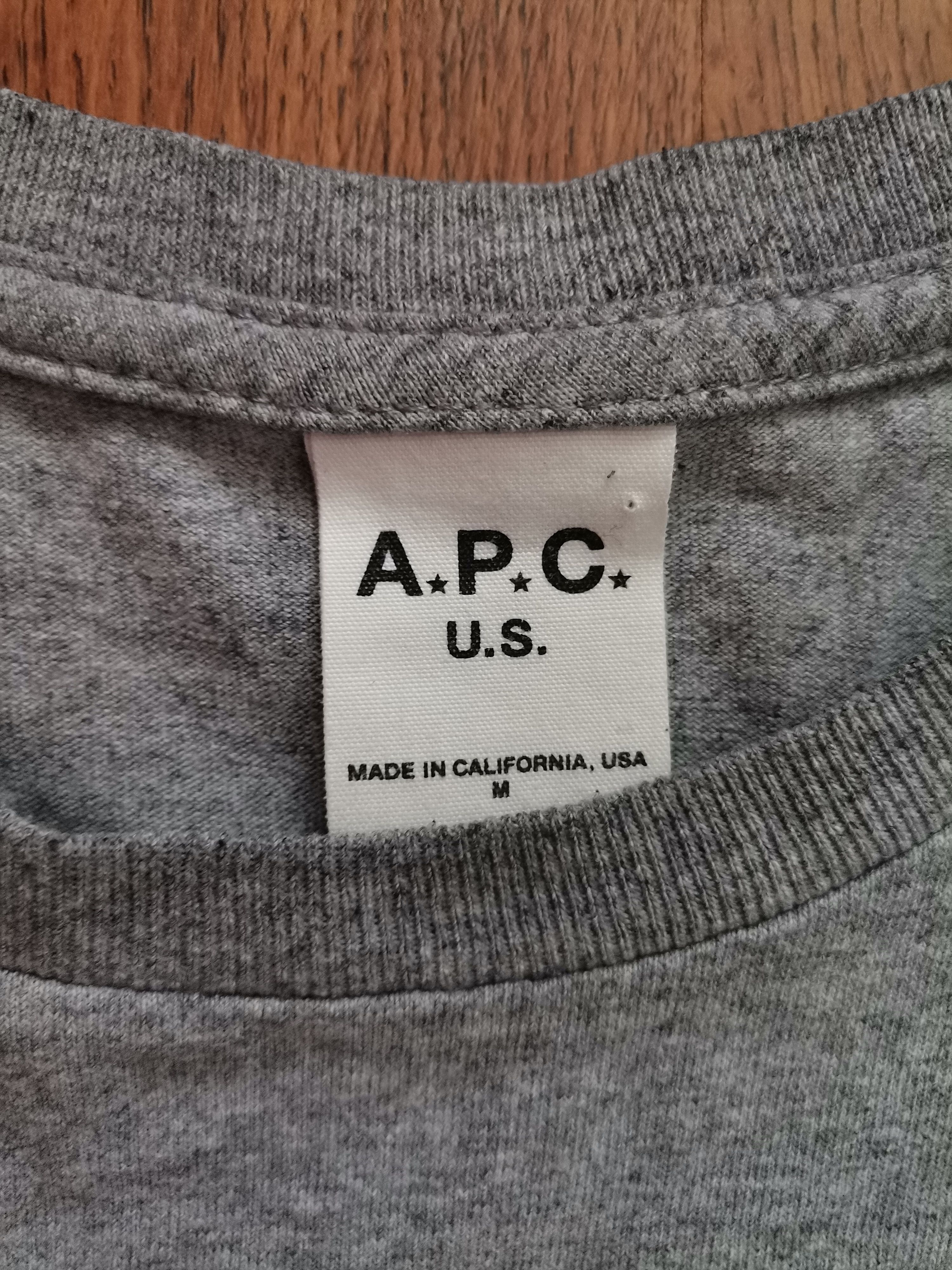 A.P.C. A.P.C. Tee Size US M / EU 48-50 / 2 - 3 Thumbnail