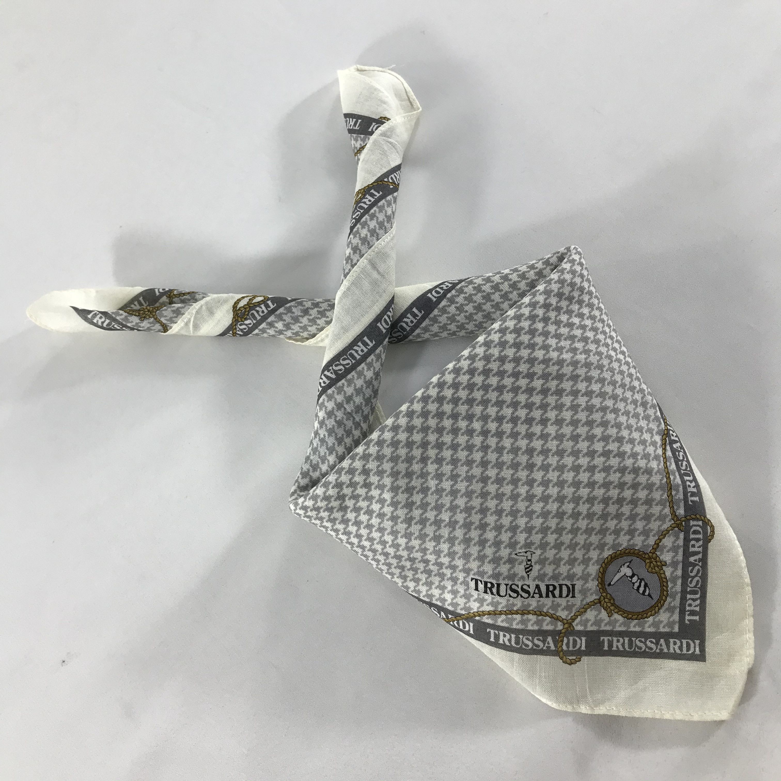 Trussardi × Vintage Trussardi Neckerchief / Bandana / Handkerchief Size ONE SIZE - 2 Thumbnail