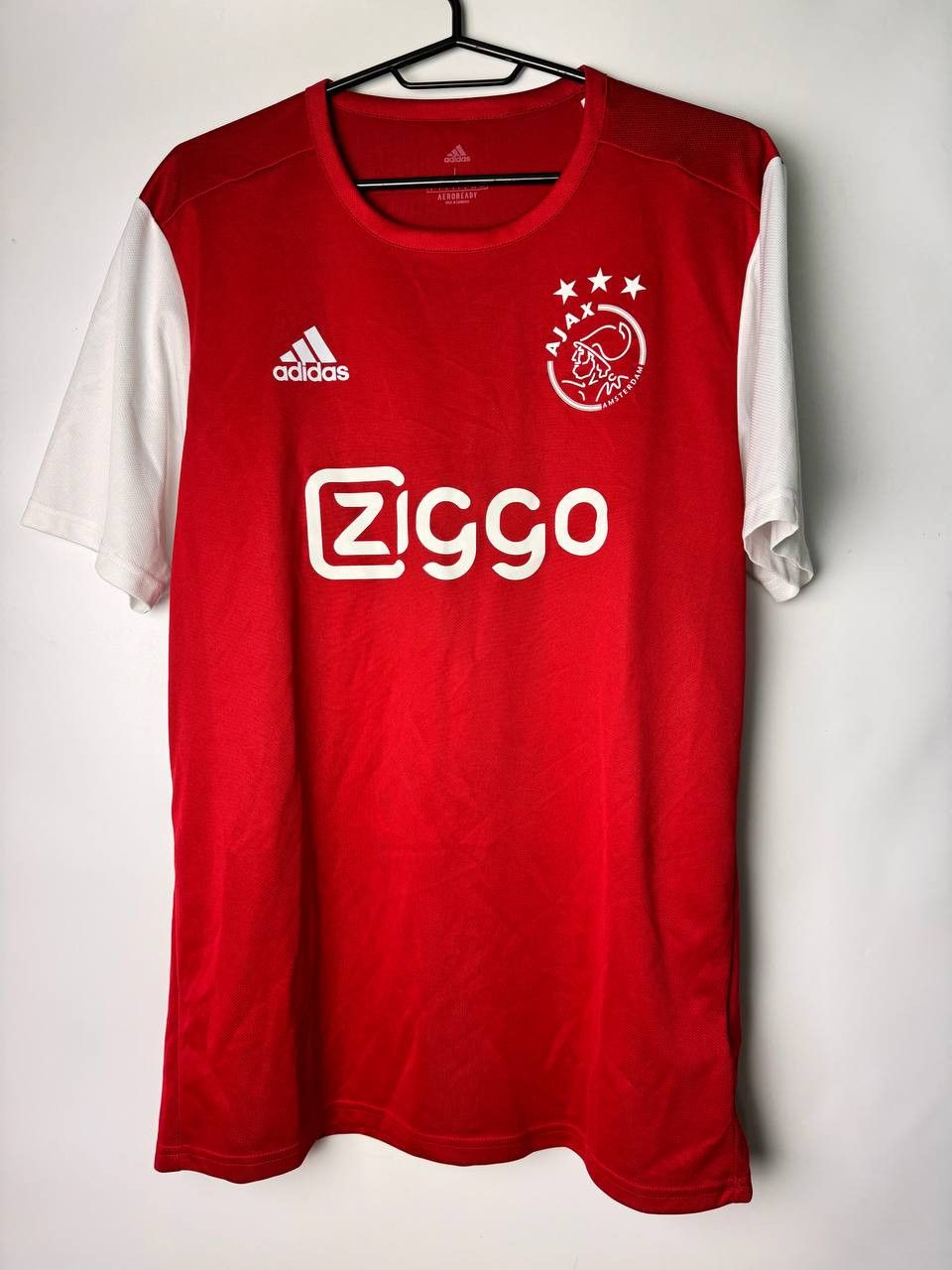 Adidas AJAX AMSTERDAM 2020 2021 TRAINING JERSEY SOCCER SHIRT ADIDAS Size US L / EU 52-54 / 3 - 1 Thumbnail