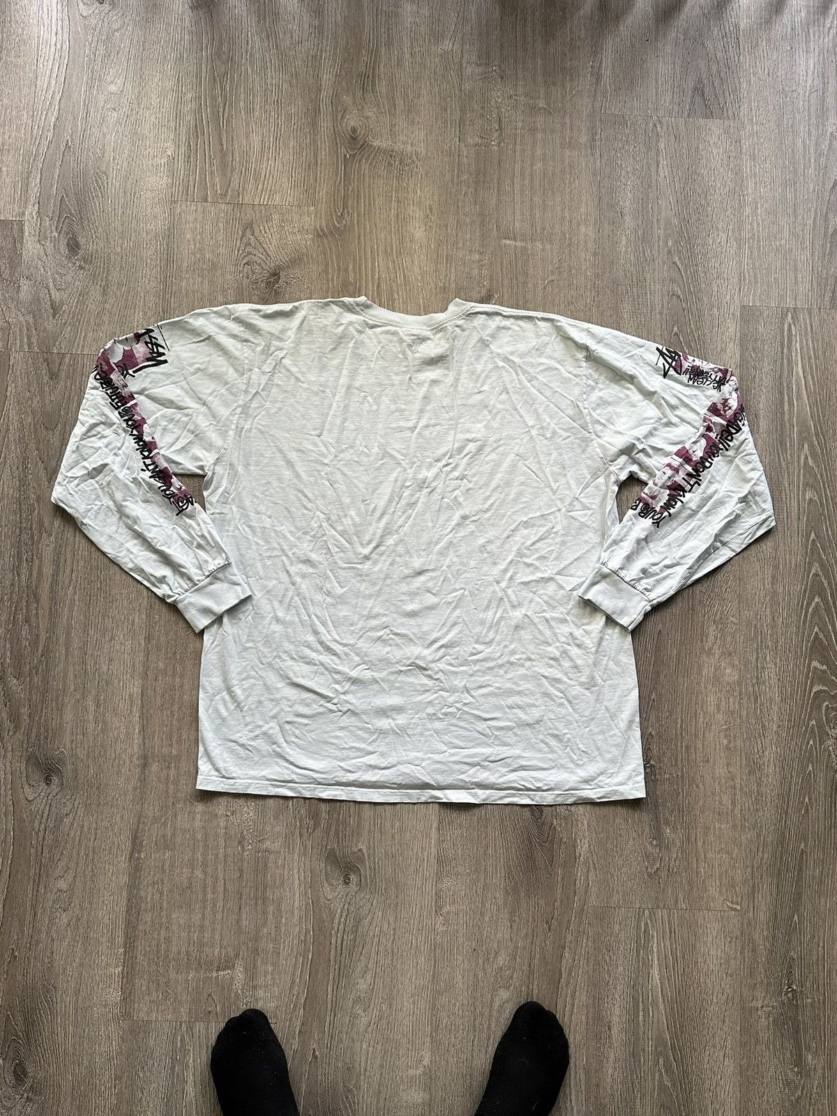 Stussy Rare Stussy Youth Brigade Long Sleeve Tee Size US XL / EU 56 / 4 - 6 Thumbnail