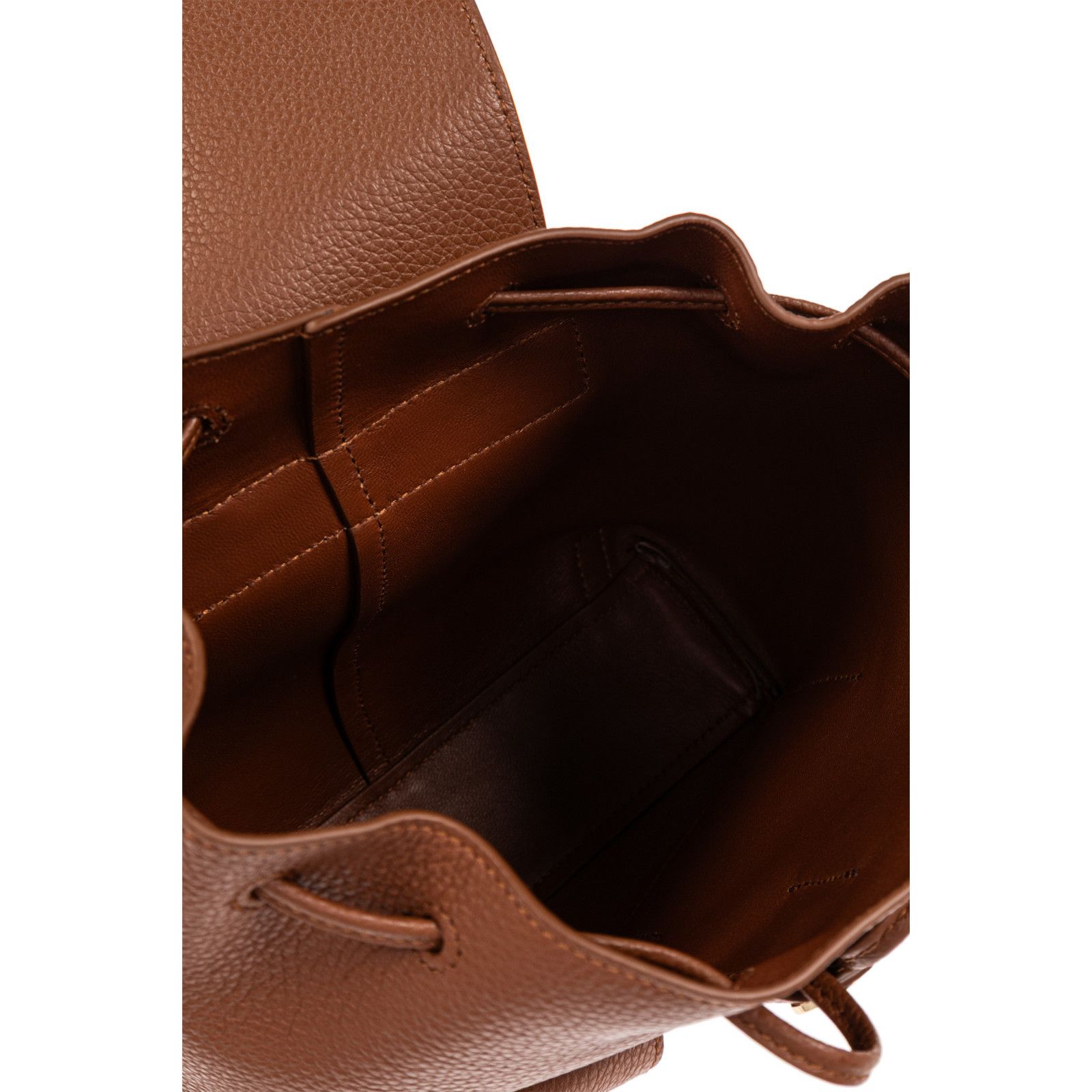 Salvatore Ferragamo FERRAGAMO Multipocket Mini $1250 Cognac Backpack New & Authe Size ONE SIZE - 4 Thumbnail