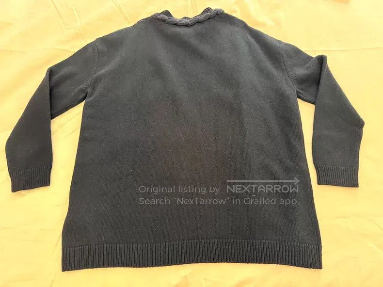 Valentino Valentino Black crew neck sweater Size M / US 6-8 / IT 42-44 - 6 Thumbnail
