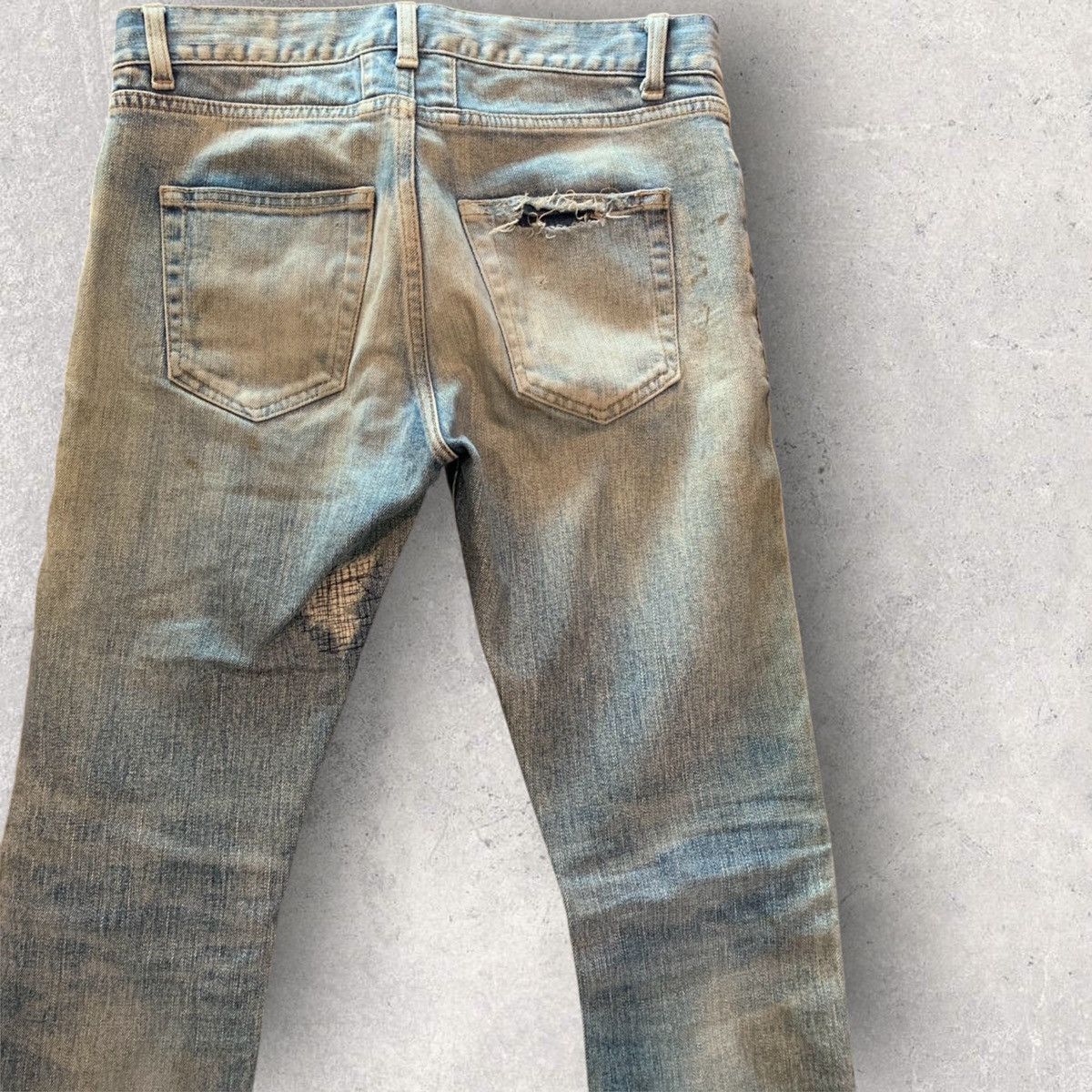 Saint Laurent Paris Fall16 Knee Blow By Hedi Slimane Size US 28 / EU 44 - 4 Thumbnail