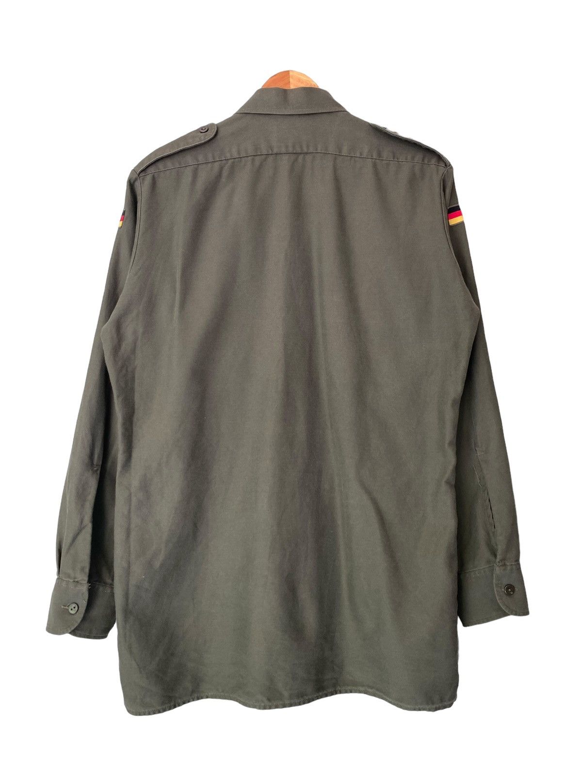 Vintage Vintage 91 Bekleidungswerk German Army Button Shirt Size US M / EU 48-50 / 2 - 7 Thumbnail