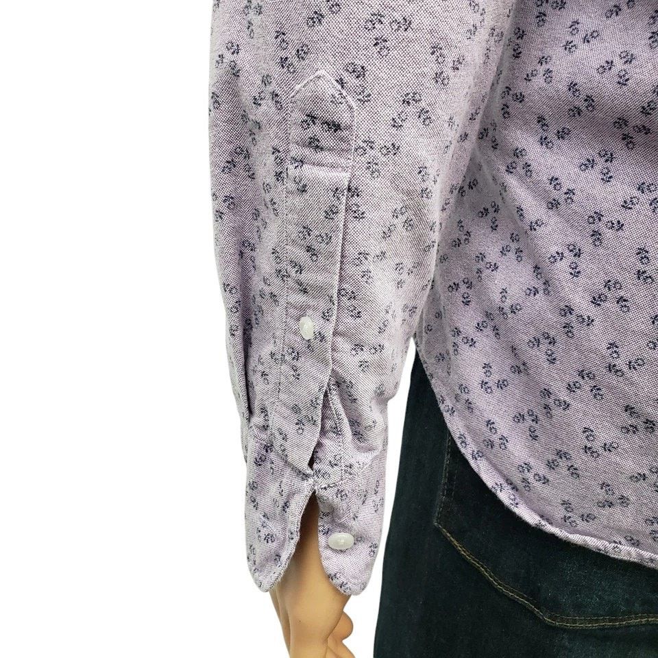J.Crew J Crew Flex Oxford Floral Shirt Men L 16 - 16.5 Button Down Size US L / EU 52-54 / 3 - 8 Thumbnail