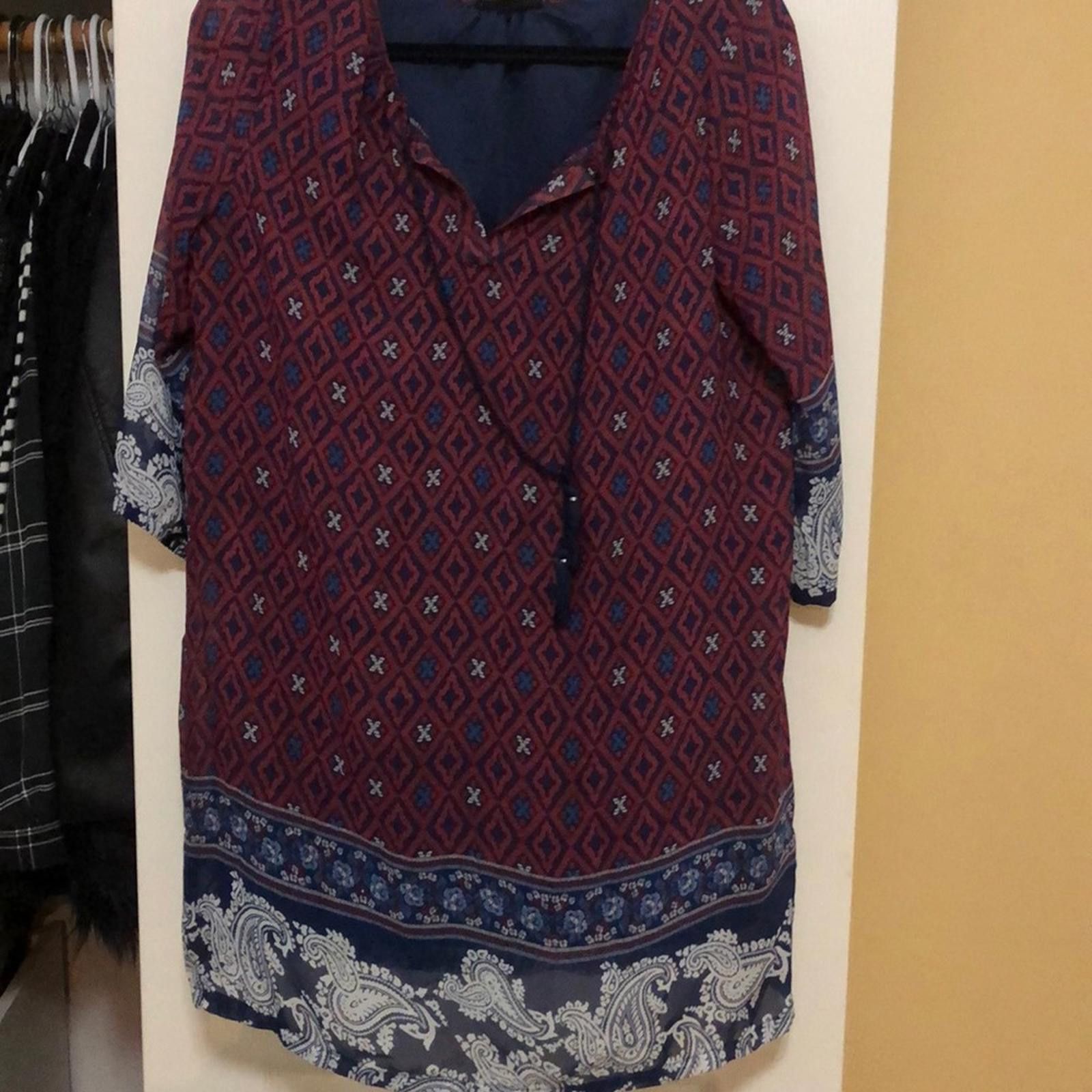 Other Print dress Size L / US 10 / IT 46 - 1 Thumbnail