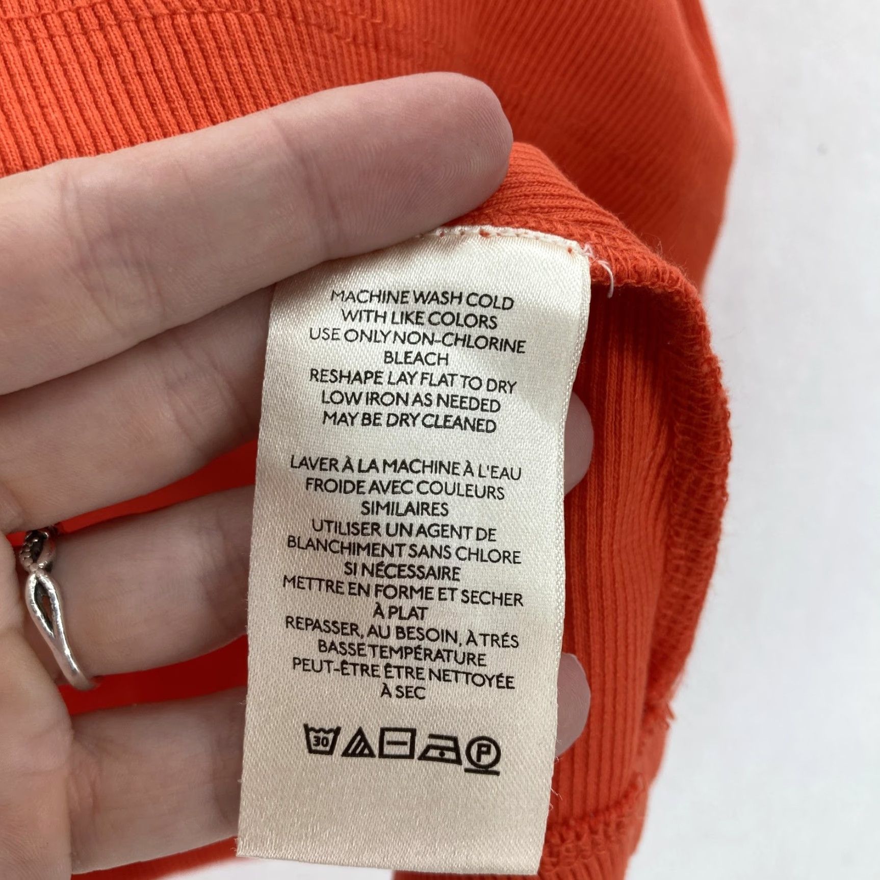 Vintage Maeve Top Womens Medium Orange One Shoulder Tank Camisole Size M / US 6-8 / IT 42-44 - 5 Thumbnail