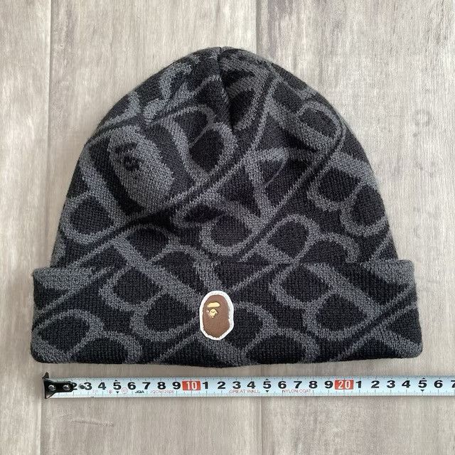 Bape BAPE SPORT MONOGRAM beanie knit cap a bathing ape Size ONE SIZE - 3 Thumbnail