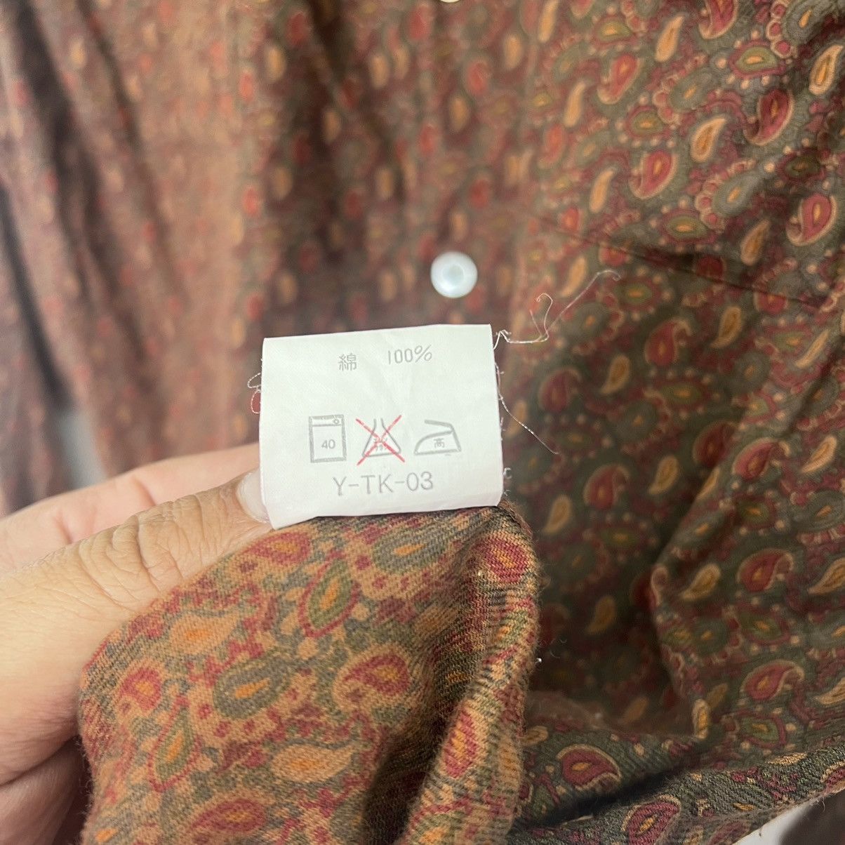 Christian Dior Monsieur × Dior × Vintage Vintage Christian dior Monsieur Button Up Shirt Size M / US 6-8 / IT 42-44 - 5 Thumbnail