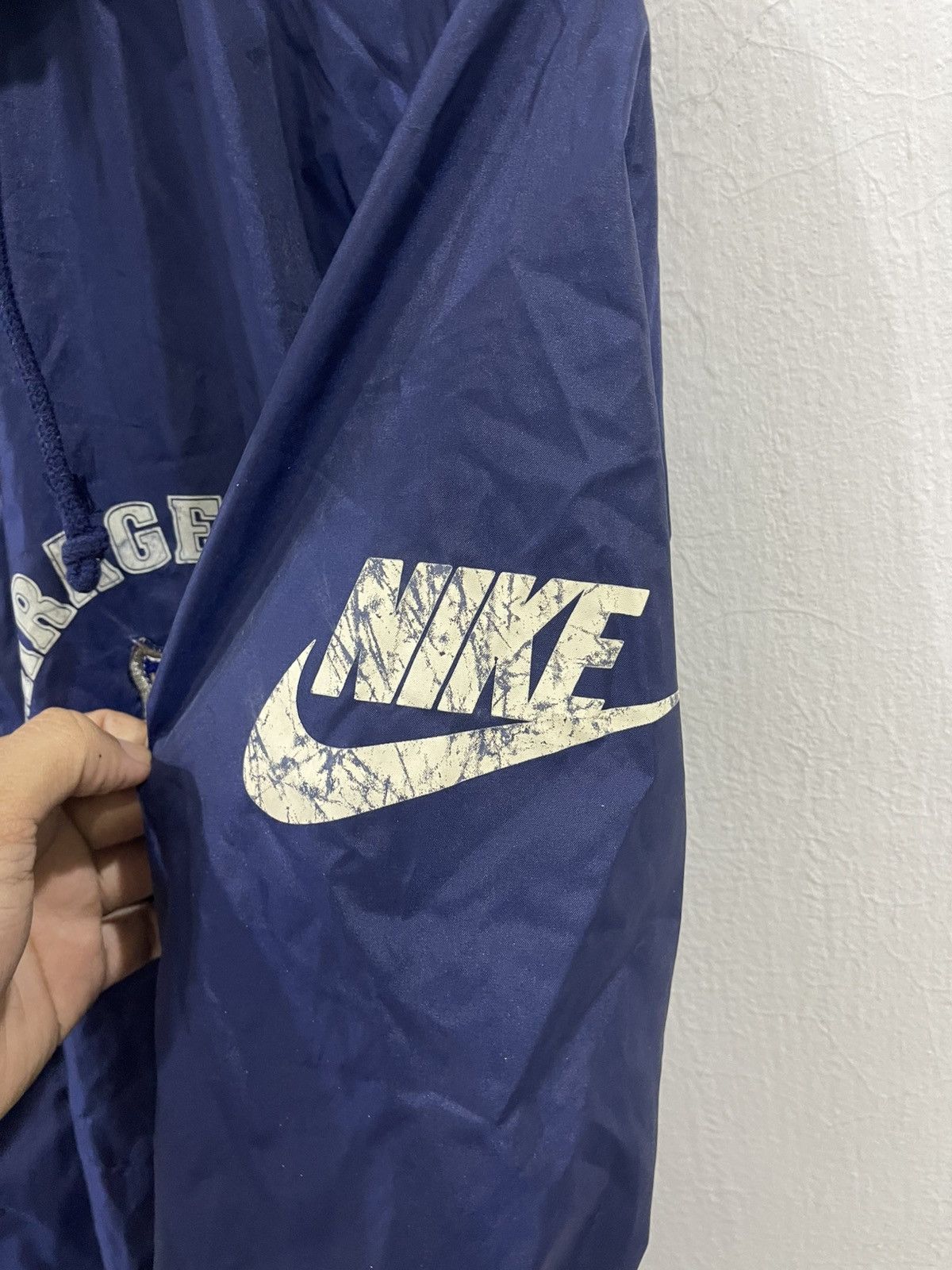 Nike × Vintage Vintage Nike 80s Japan Windbreaker Size US L / EU 52-54 / 3 - 8 Thumbnail