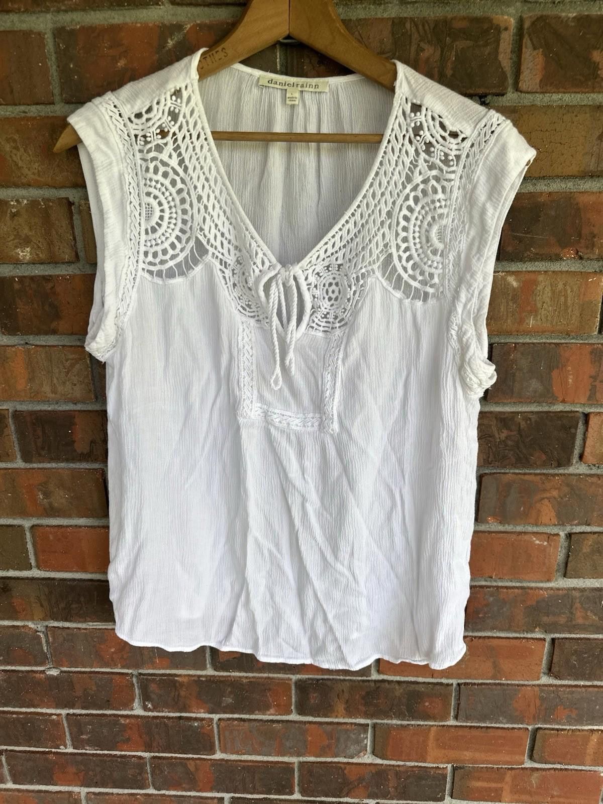 Designer daniel rainn top large White Size L / US 10 / IT 46 - 1 Thumbnail