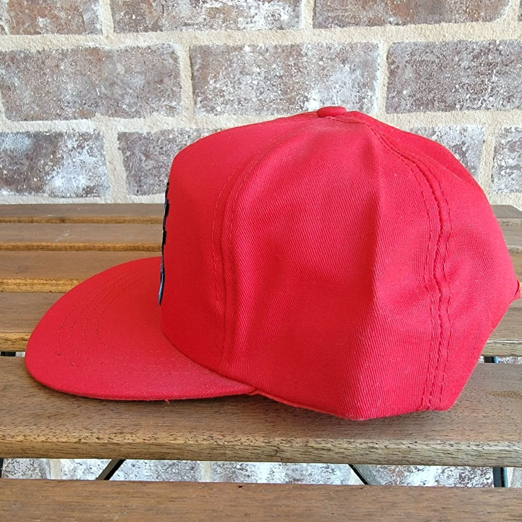 Vintage VINTAGE Bobby Hamilton #43 Cap Hat Adult One Size Snap Back Red AmeriCap Baseball Hat Mens One Size Red Logo 90s Event MLB? Size ONE SIZE - 6 Thumbnail