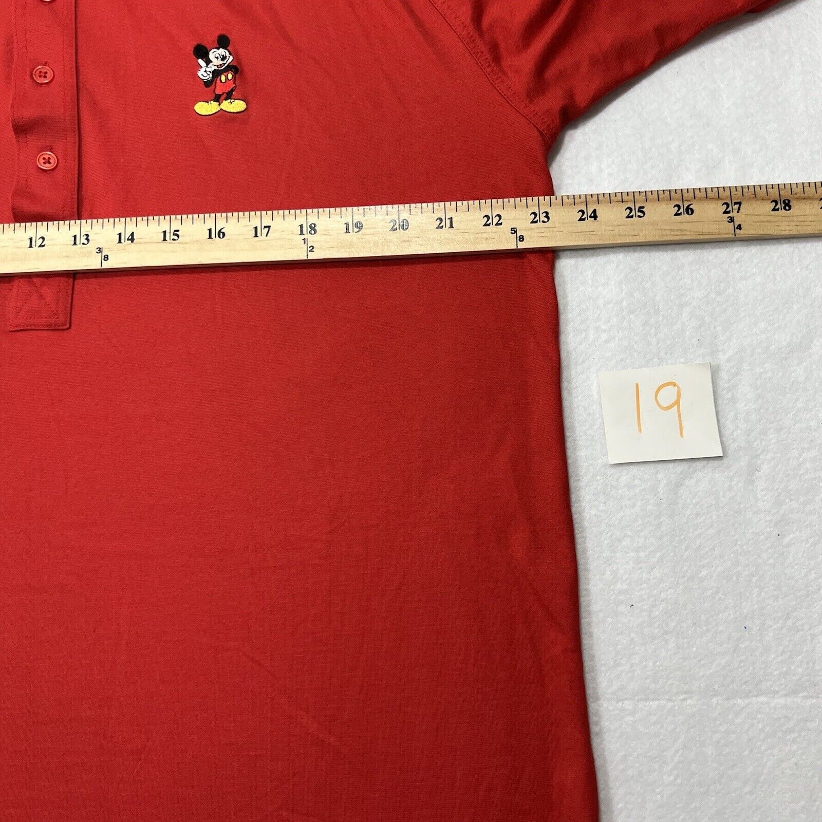 Disney Vintage Disney Pro Collection Loose Fit Mickey Mouse Polo Size US L / EU 52-54 / 3 - 8 Thumbnail