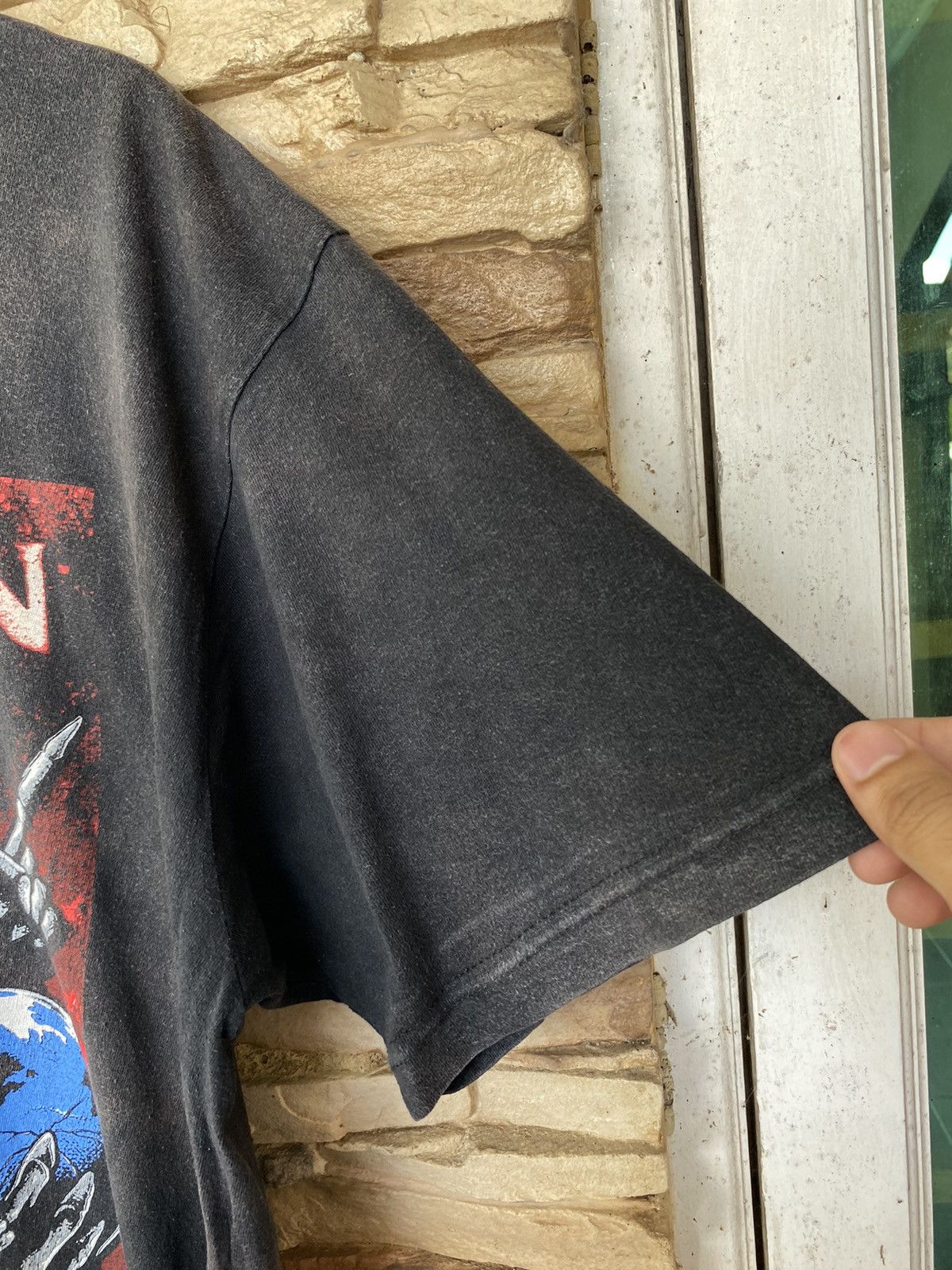 Band Tees Vintage Bad Religion Punk Band Tees Crazy Distressed Faded Size US XL / EU 56 / 4 - 4 Thumbnail