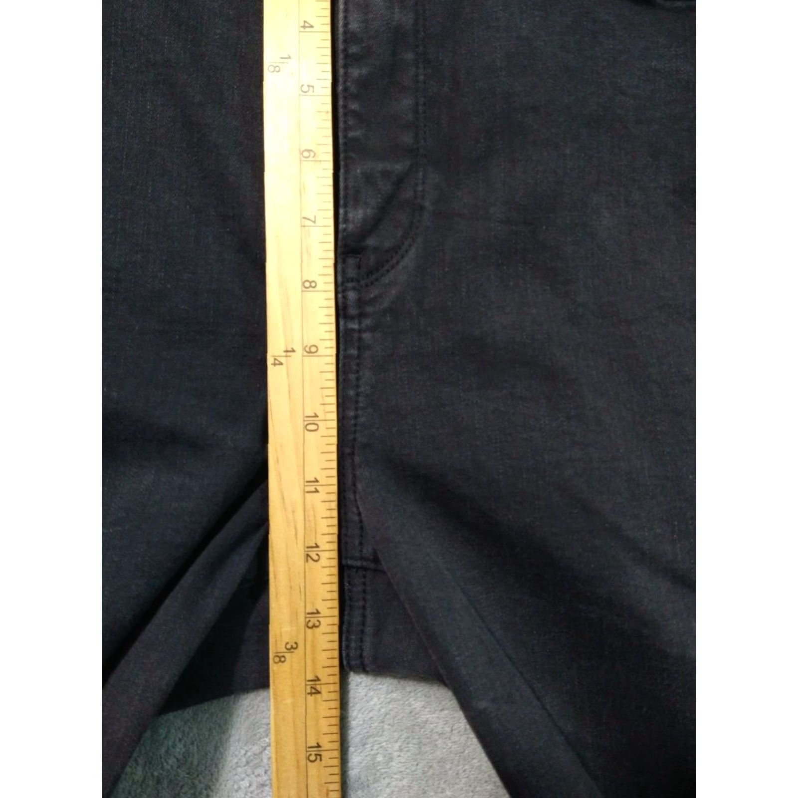 NYDJ NYDJ Jeans Womens 14 Black Denim Slim Bootcut High Rise Stretch 5-Pocket Delivery: Regular Mens, Womens, Girls, or Boys not applicable Size 36" / US 14 / IT 50 - 4 Thumbnail