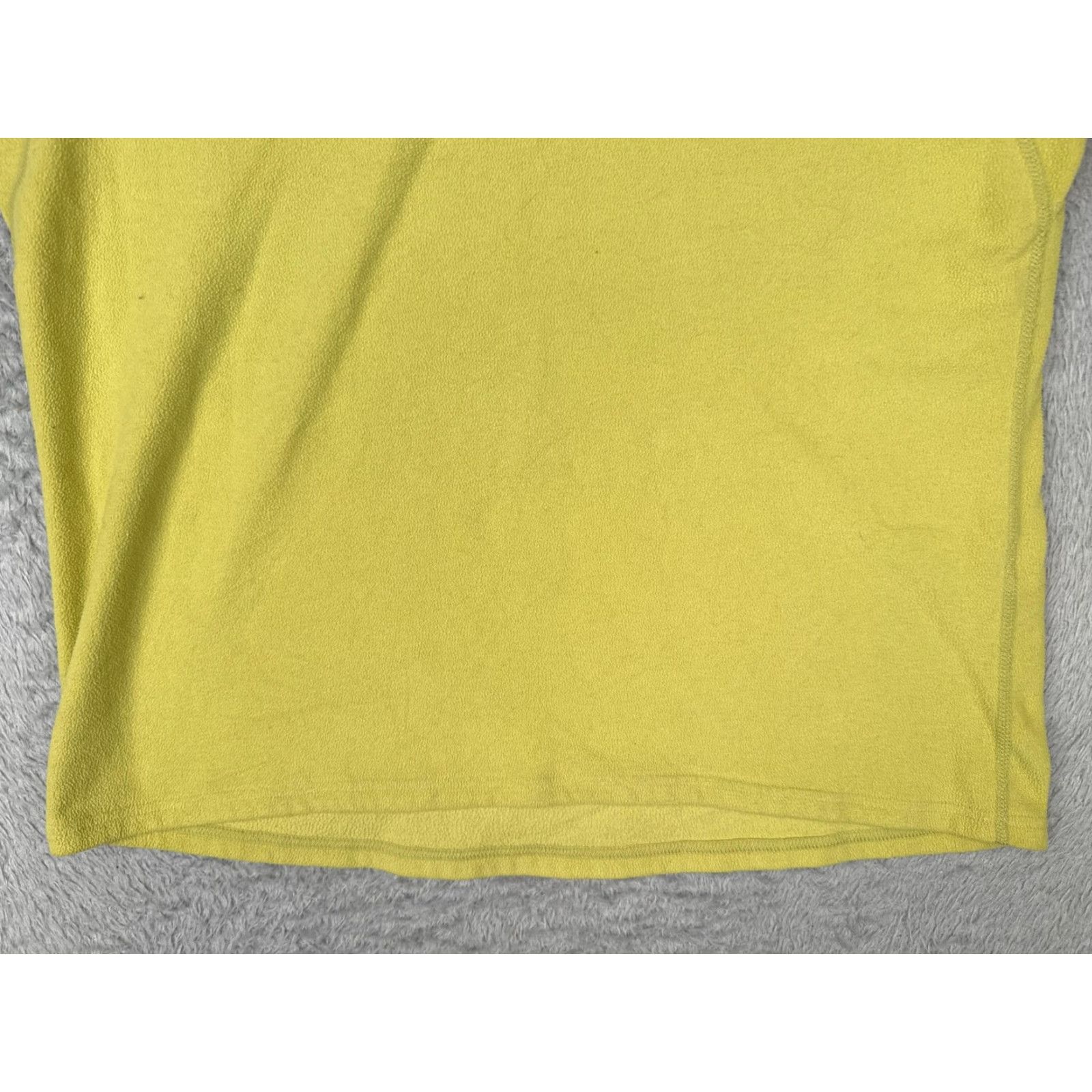 Vintage VINTAGE Columbia Pullover Womens Large Yellow Fleece Omni-Therm Outdoor Poly Shirt Mock Neck 1/4 Zip Hiking Men/Women Size L / US 10 / IT 46 - 5 Thumbnail