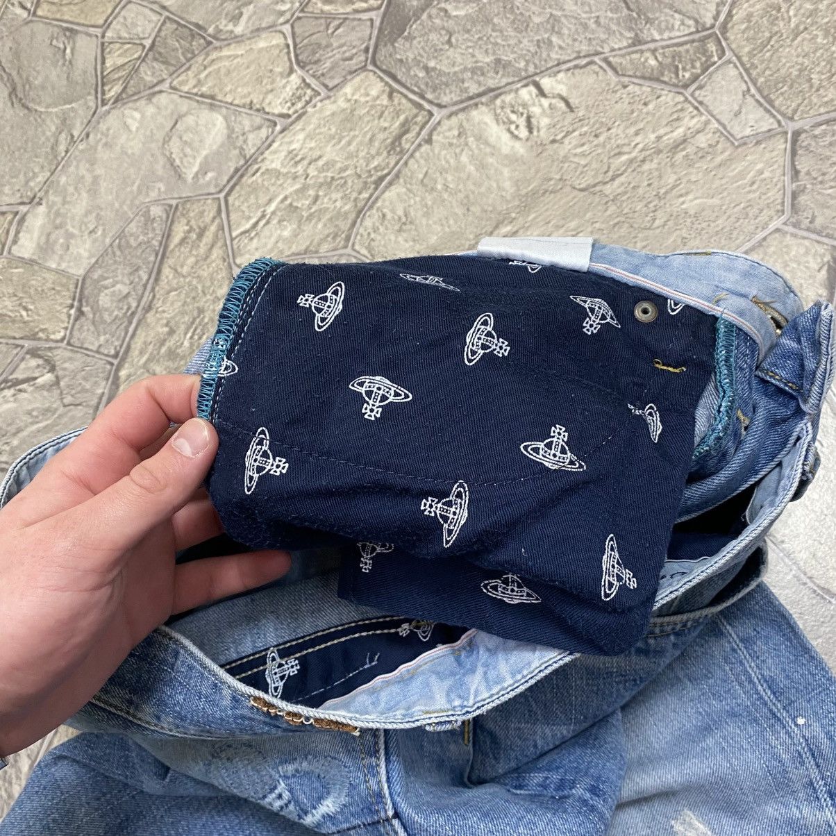 Vivienne Westwood Vivienne Westwood Denim Jeans Big Logo Size US 32 / EU 48 - 17 Thumbnail