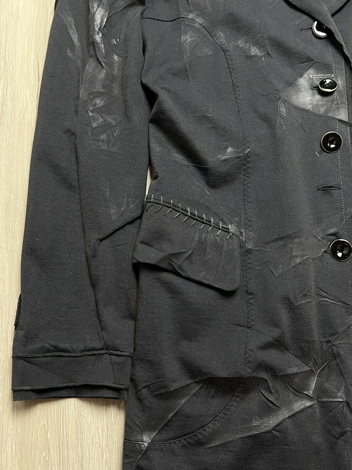 Marithe + Francois Girbaud Marithe Francois Girbaud Cravatatakiller Navy Coat Jacket Size S / US 4 / IT 40 - 5 Thumbnail