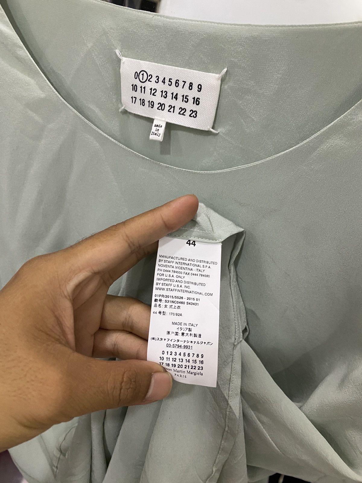 Maison Margiela Maison Margiela Blouse Size M / US 6-8 / IT 42-44 - 4 Thumbnail