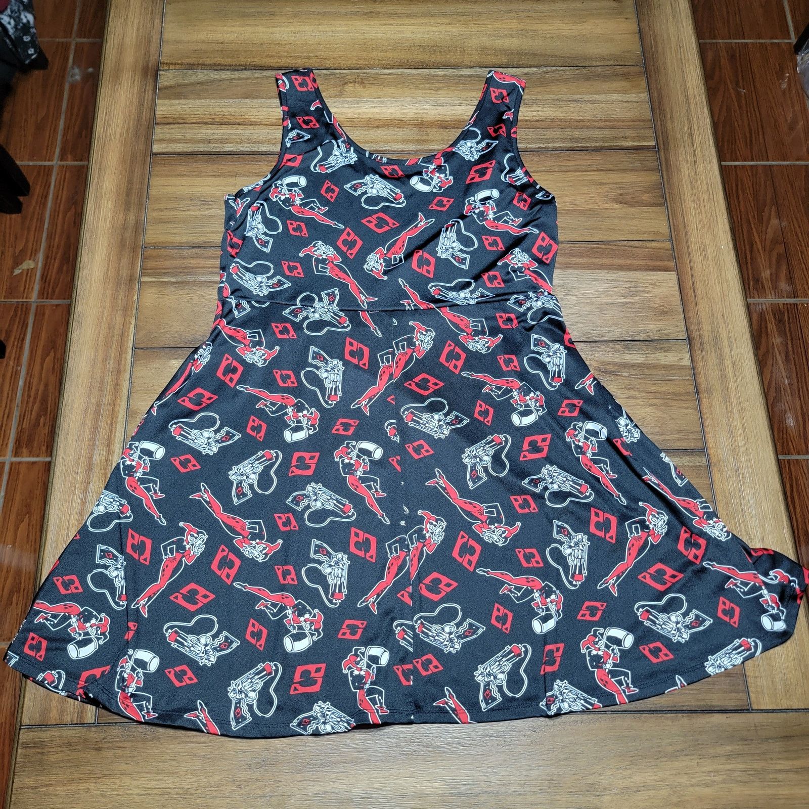 Other DC Comics Originals Classic Harley Quinn Dress - Junior XL Size XL / US 12-14 / IT 48-50 - 3 Thumbnail