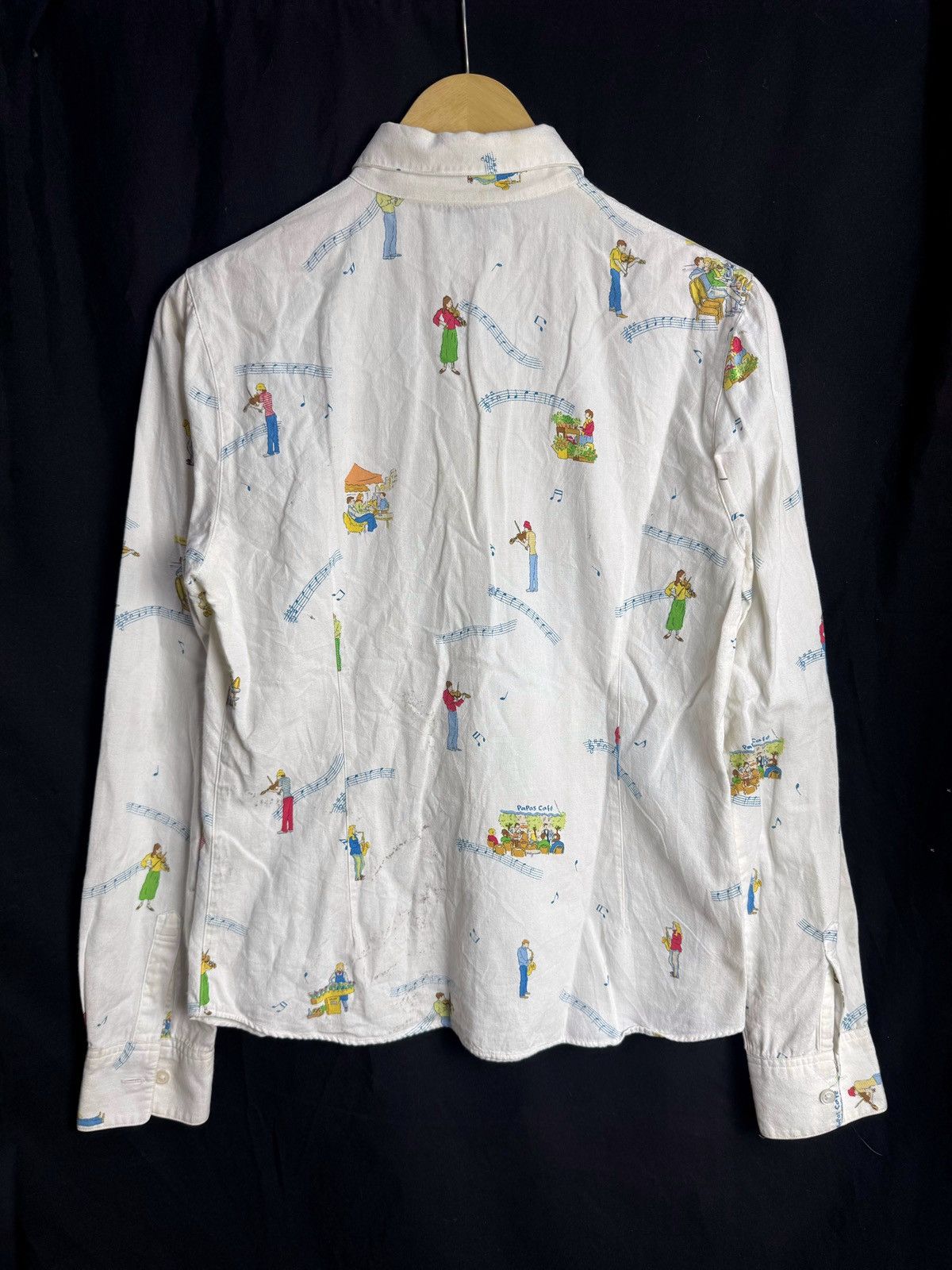 Issey Miyake Issey Miyake Mademoiselle Non Non Music Long Shirt Size US S / EU 44-46 / 1 - 2 Thumbnail