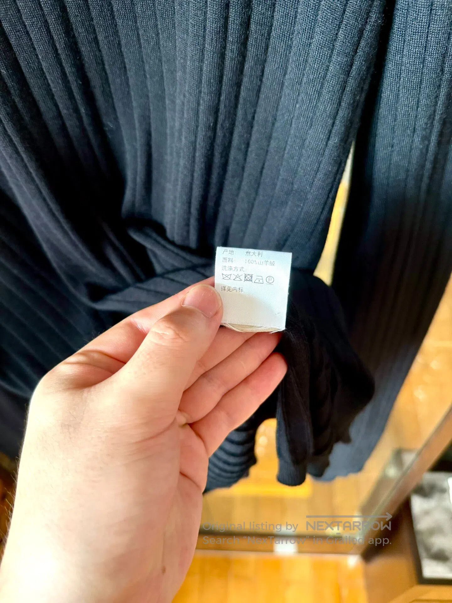 Hermes Hermes High-neck Cashmere Knit Sweater| Size US S / EU 44-46 / 1 - 6 Thumbnail