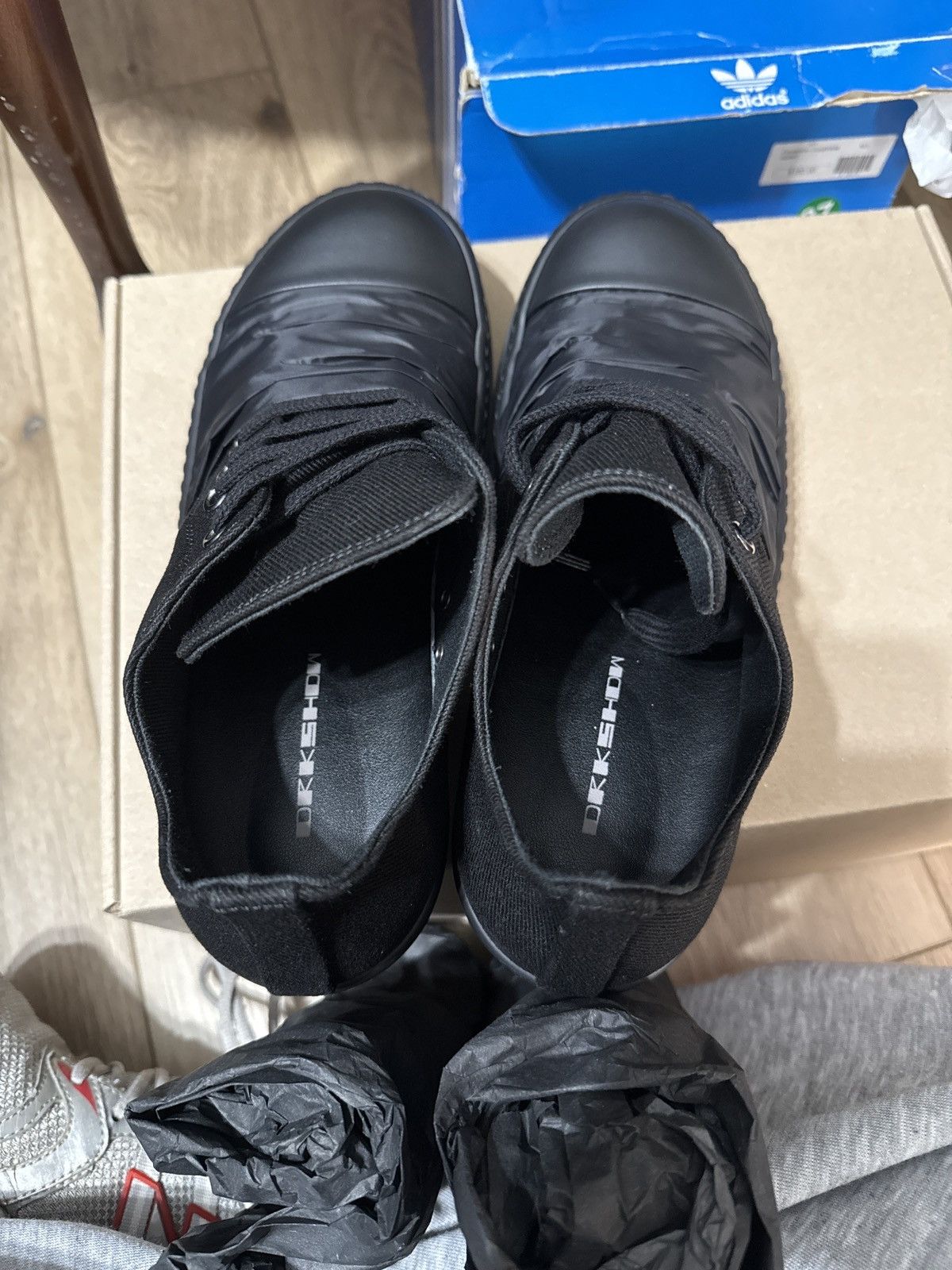Rick Owens Drkshdw Rick Owens Hustler Sneakers Size US 8.5 / EU 41-42 - 9 Thumbnail