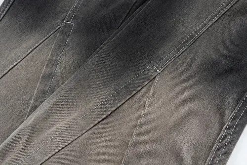 Xanarchy Y2k Washed Gradient Hombre Loose Flared Jeans Trousers Size US 30 / EU 46 - 10 Thumbnail