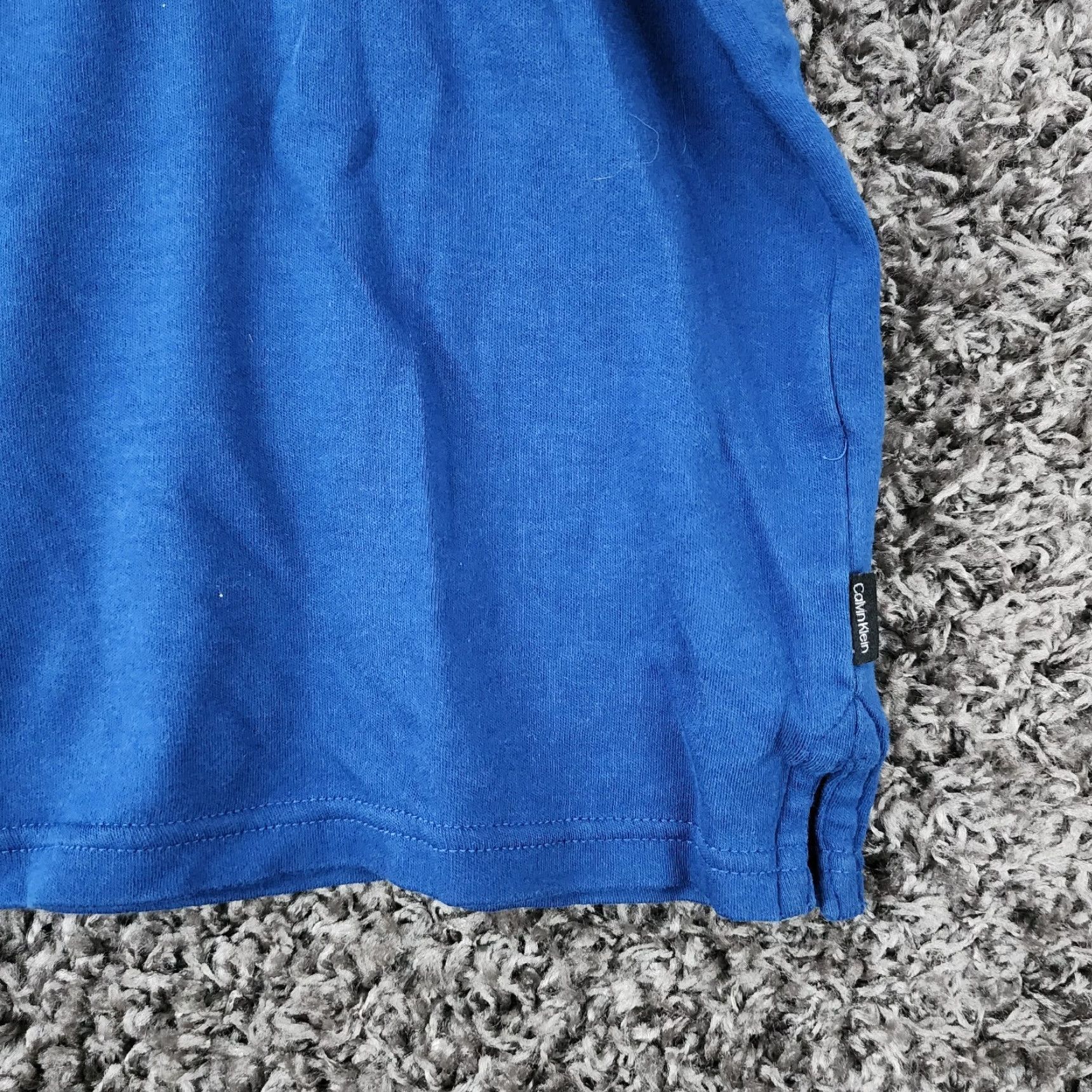 Calvin Klein Calvin Klein Polo Shirt Men XL Blue Liquid Touch Short Sleeve Mens Size US XL / EU 56 / 4 - 2 Thumbnail