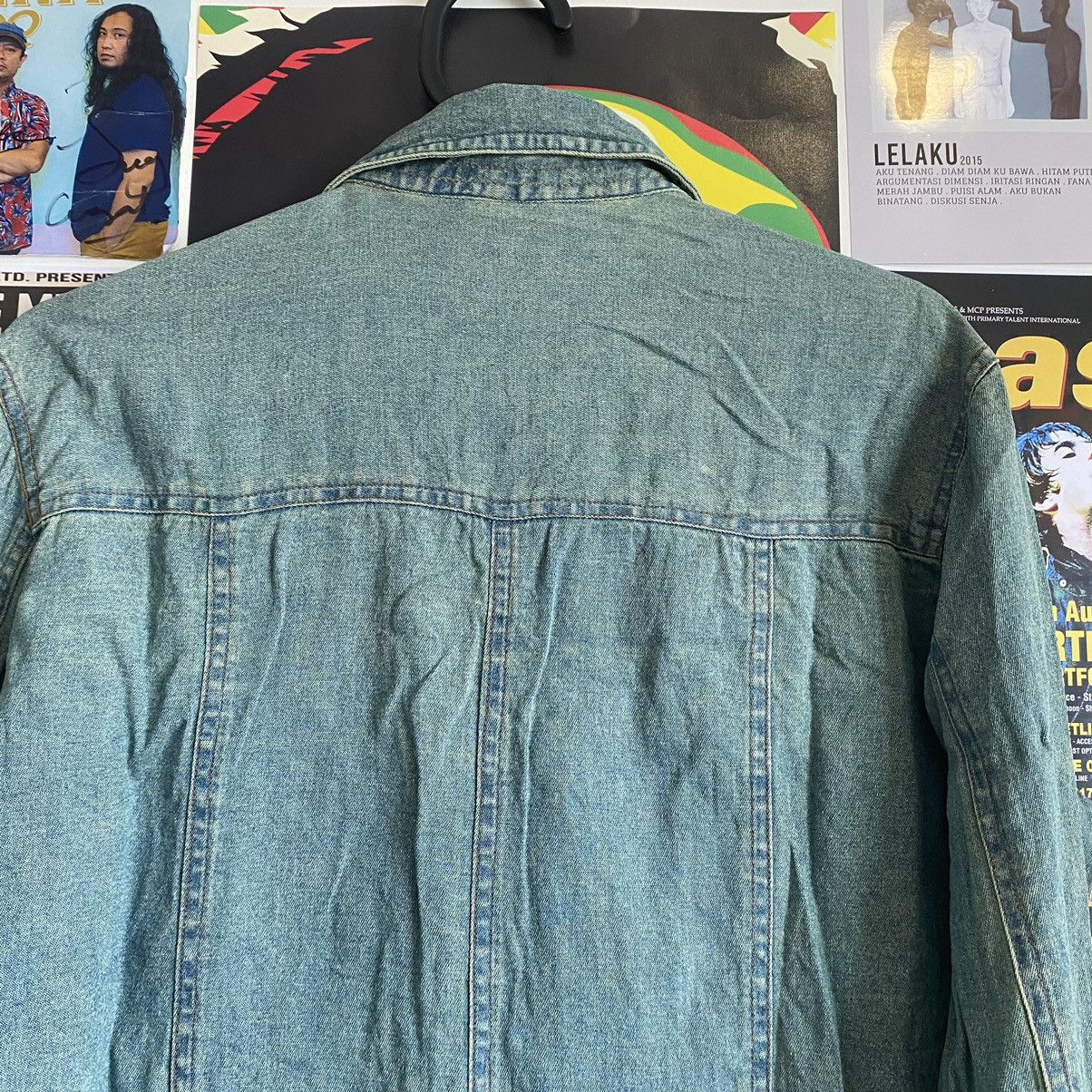 Vintage Vintage PH Classic Japanese Zipped Up Denim Jacket Size L / US 10 / IT 46 - 10 Thumbnail