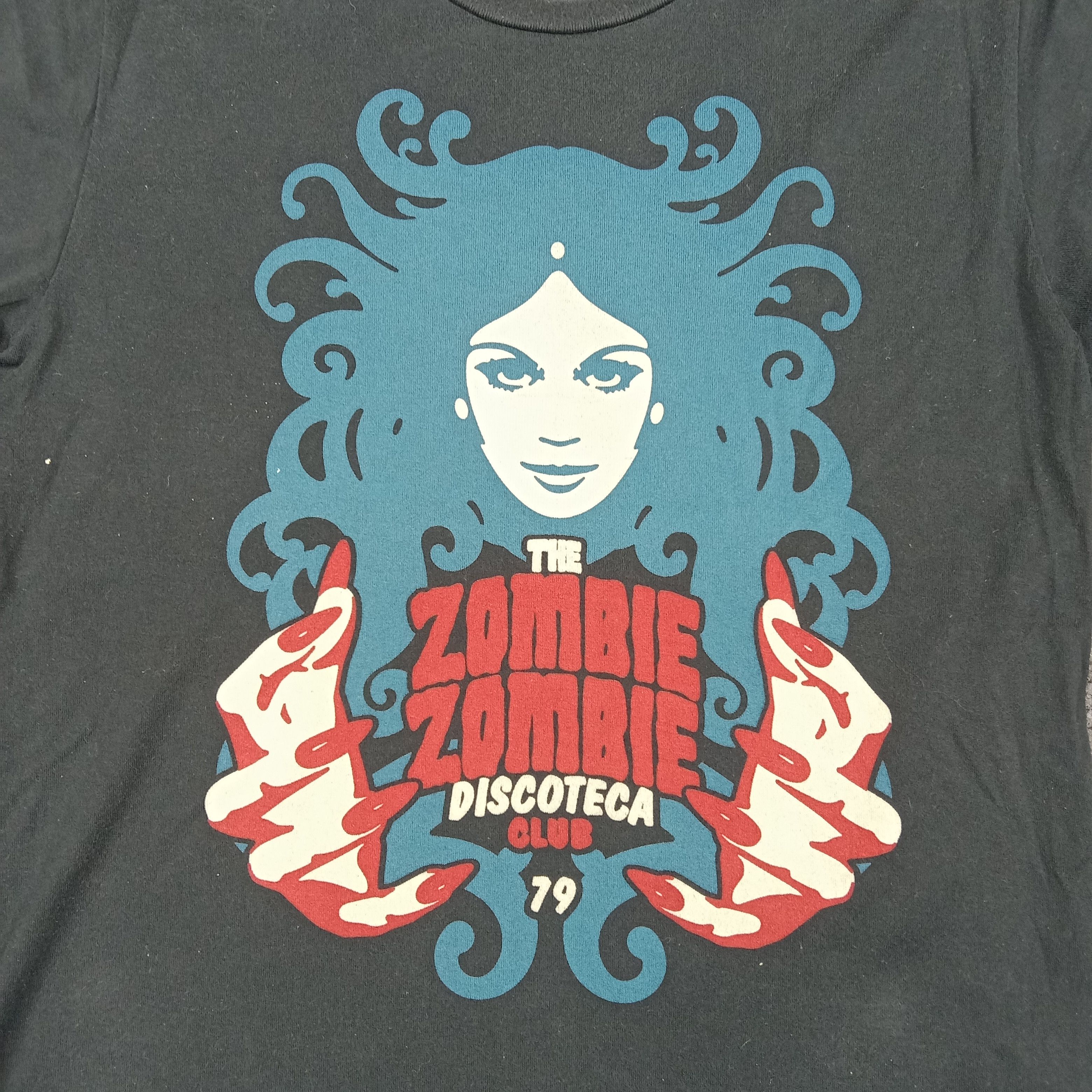 Hysteric Glamour HYSTERIC GLAMOUR Zombie Japanese Parody Tshirt C276N62 Size S / US 4 / IT 40 - 2 Thumbnail