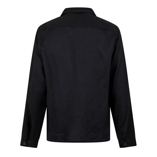 Prada Linen Long Sleeve Shirt Size US M / EU 48-50 / 2 - 2 Thumbnail