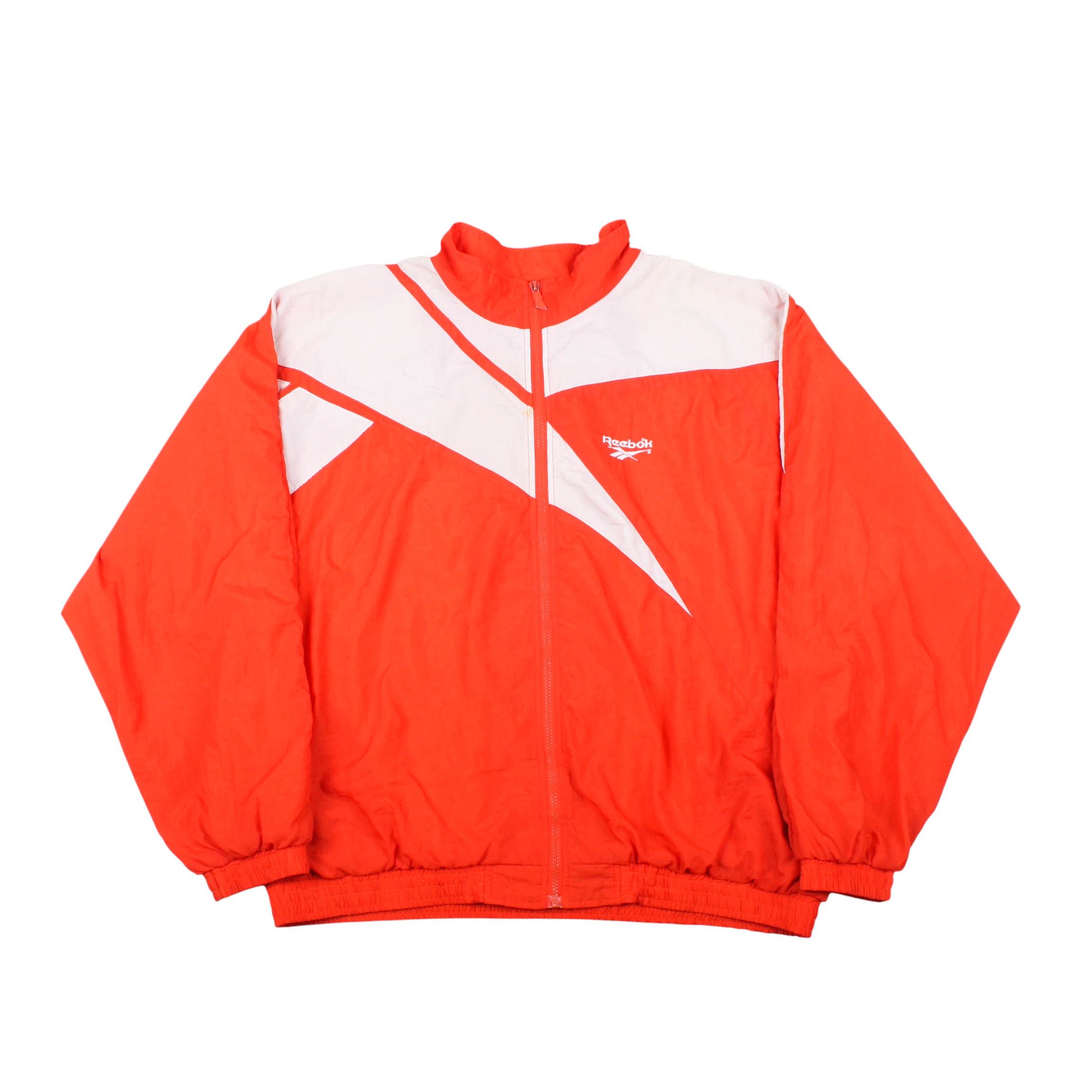 Reebok Vintage Reebok Windbreaker Jacket Orange 90s Size US XXL / EU 58 / 5 - 3 Thumbnail