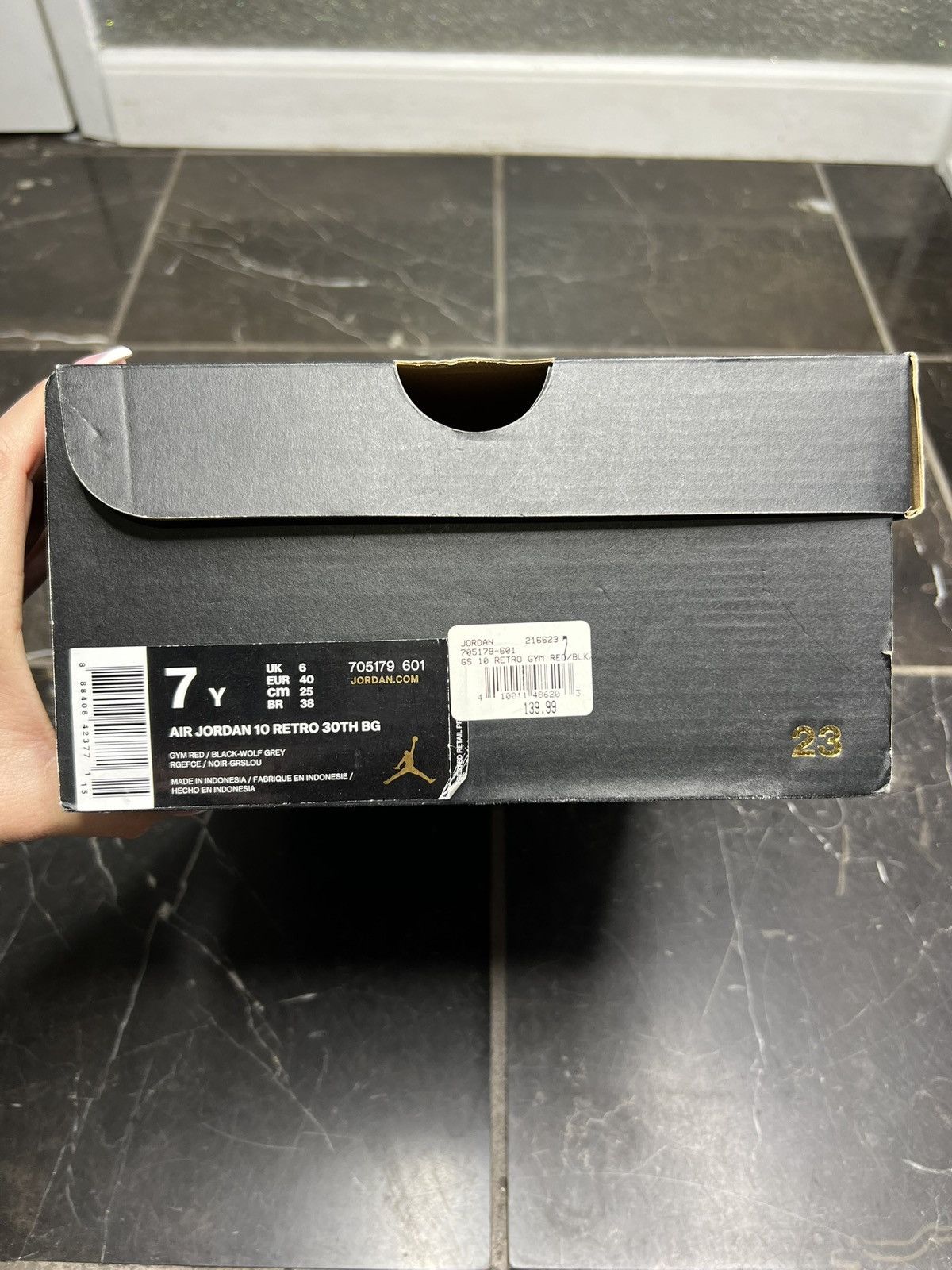 Jordan Brand Jordan Bulls Over Broadway 10s GS 7Y Worn Twice! Size US 7 / EU 40 - 9 Thumbnail