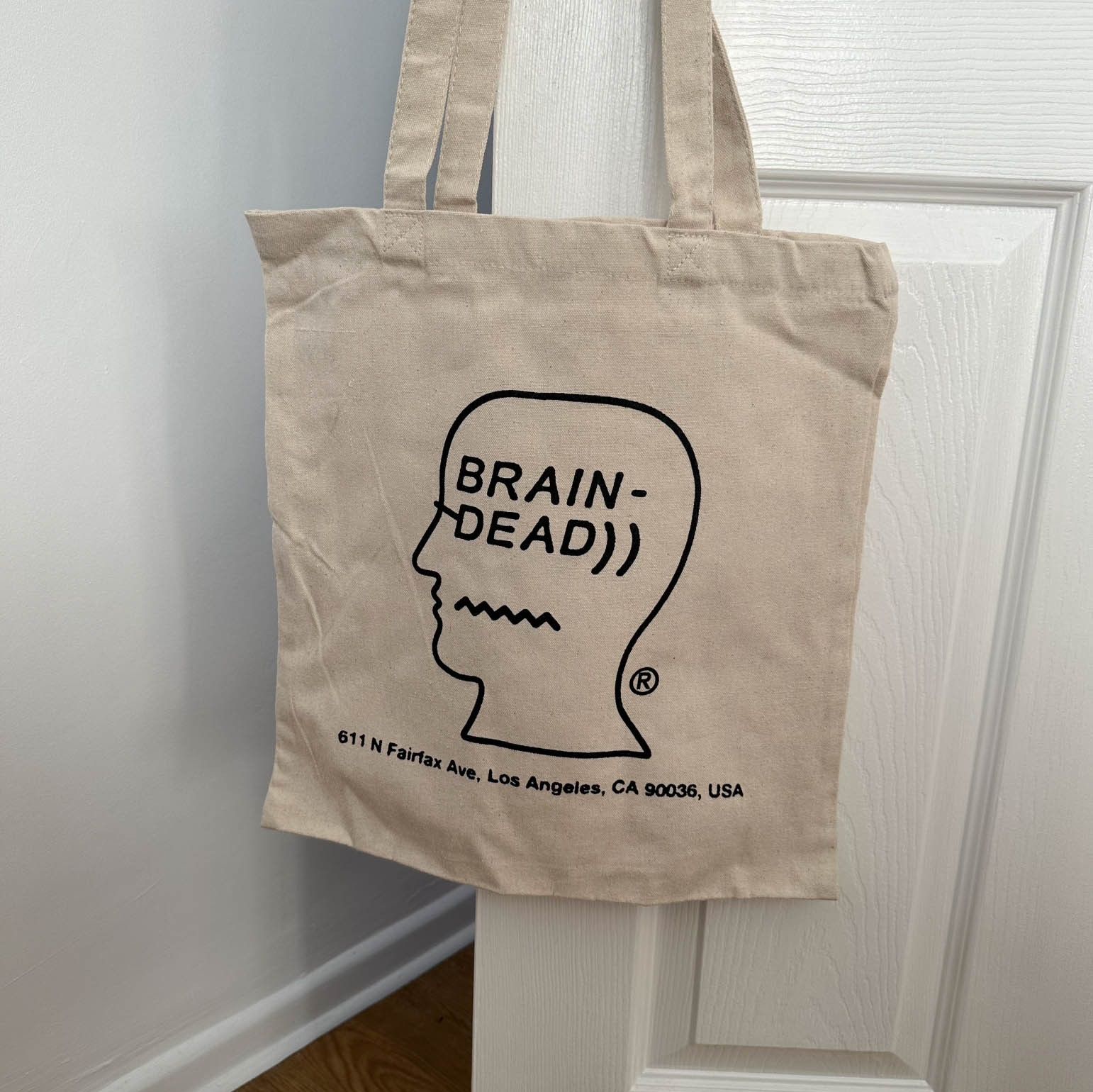 Brain Dead Chaos Design Tote Bag